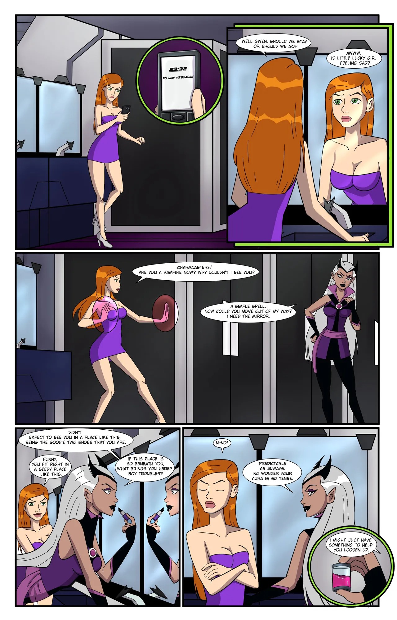 Ben 10: Girls Night Porn Comics english 05
