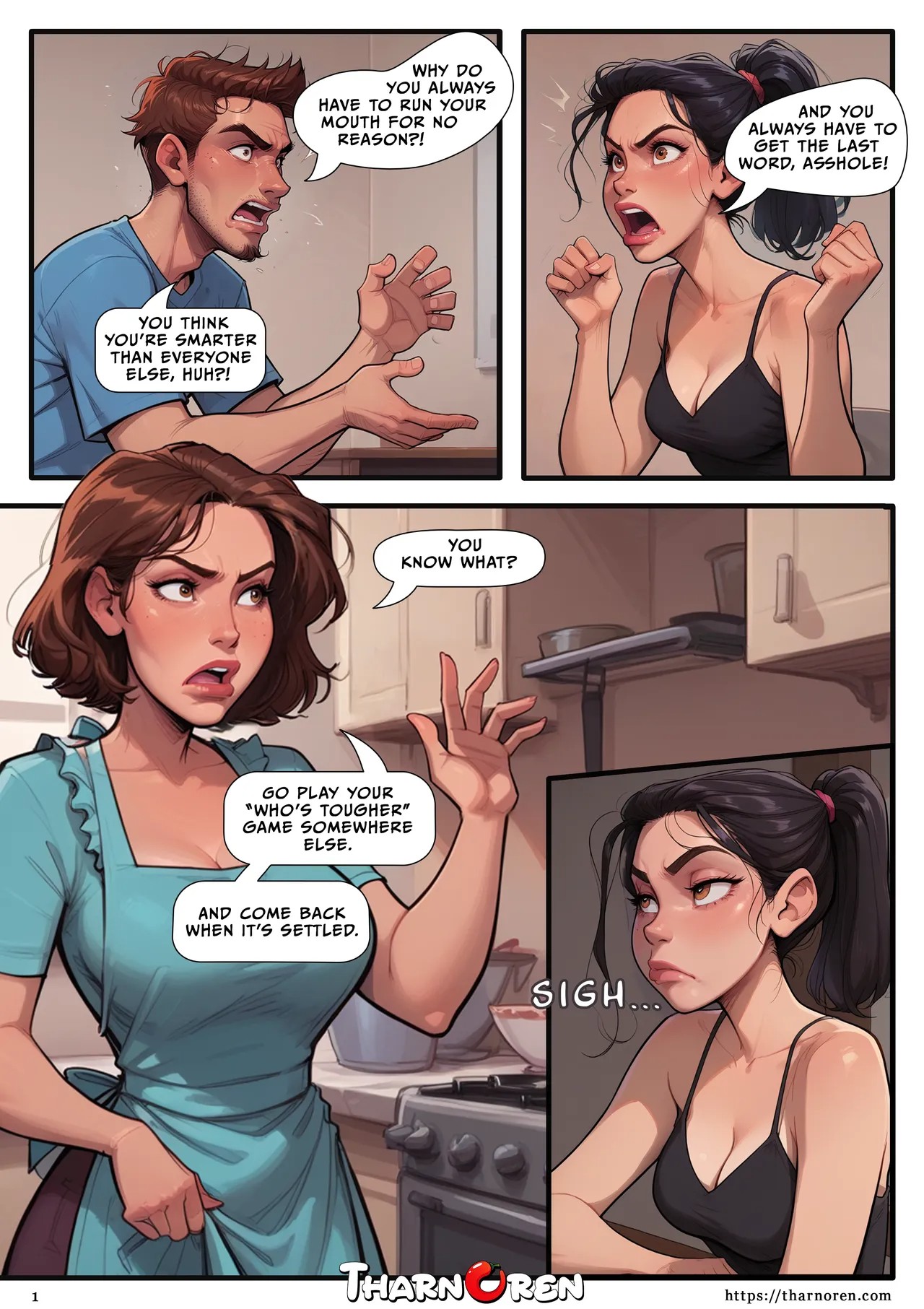 Bet You Won't By Tharnoren Porn Comics english 02