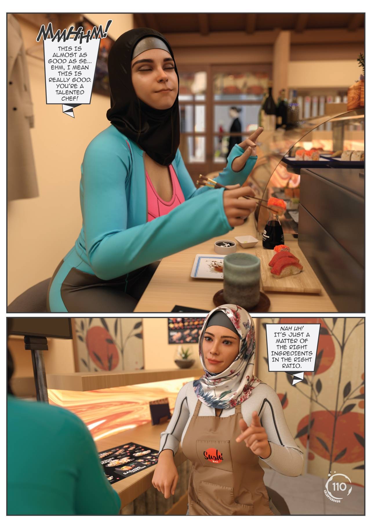 Between Affection And Intimacy Part 2 Porn Comics english 15