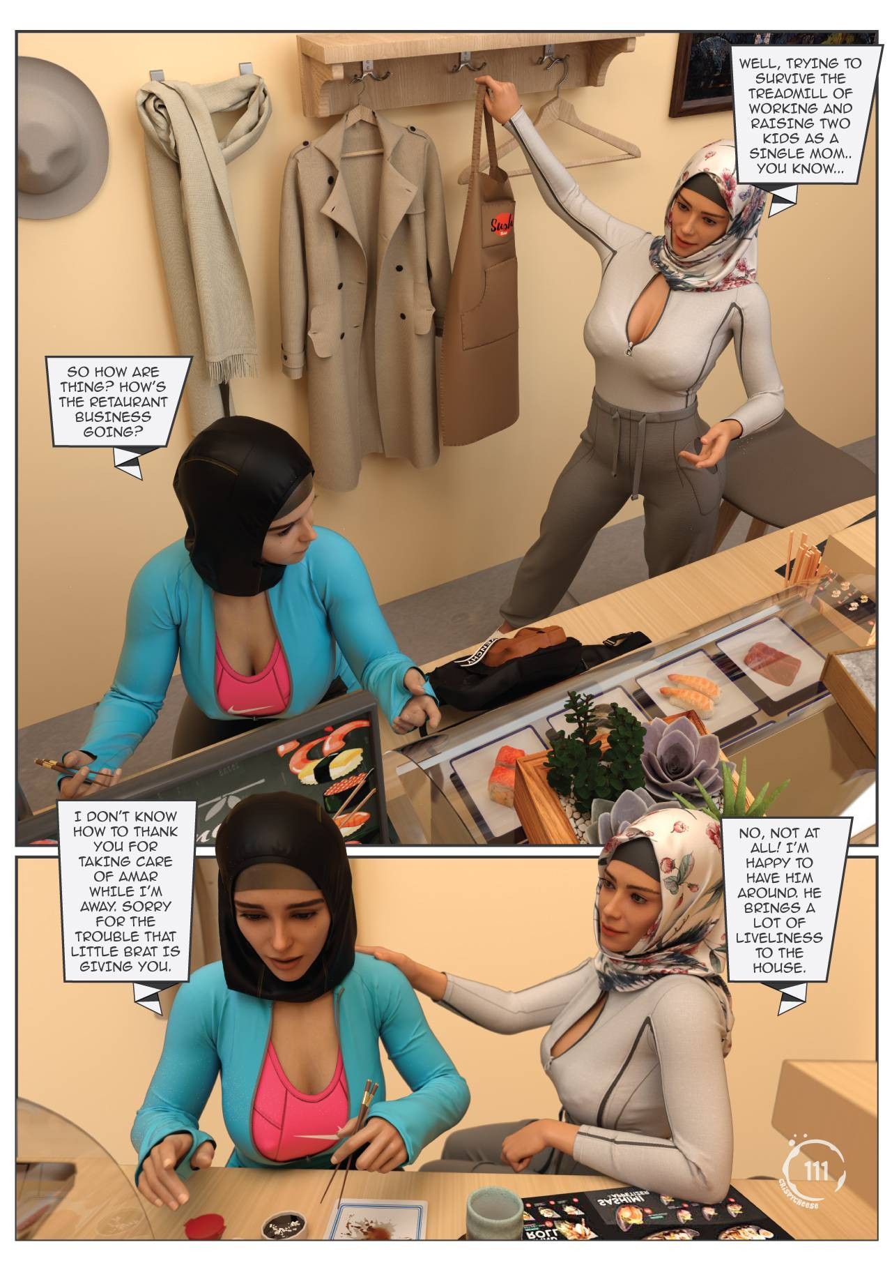 Between Affection And Intimacy Part 2 Porn Comics english 16