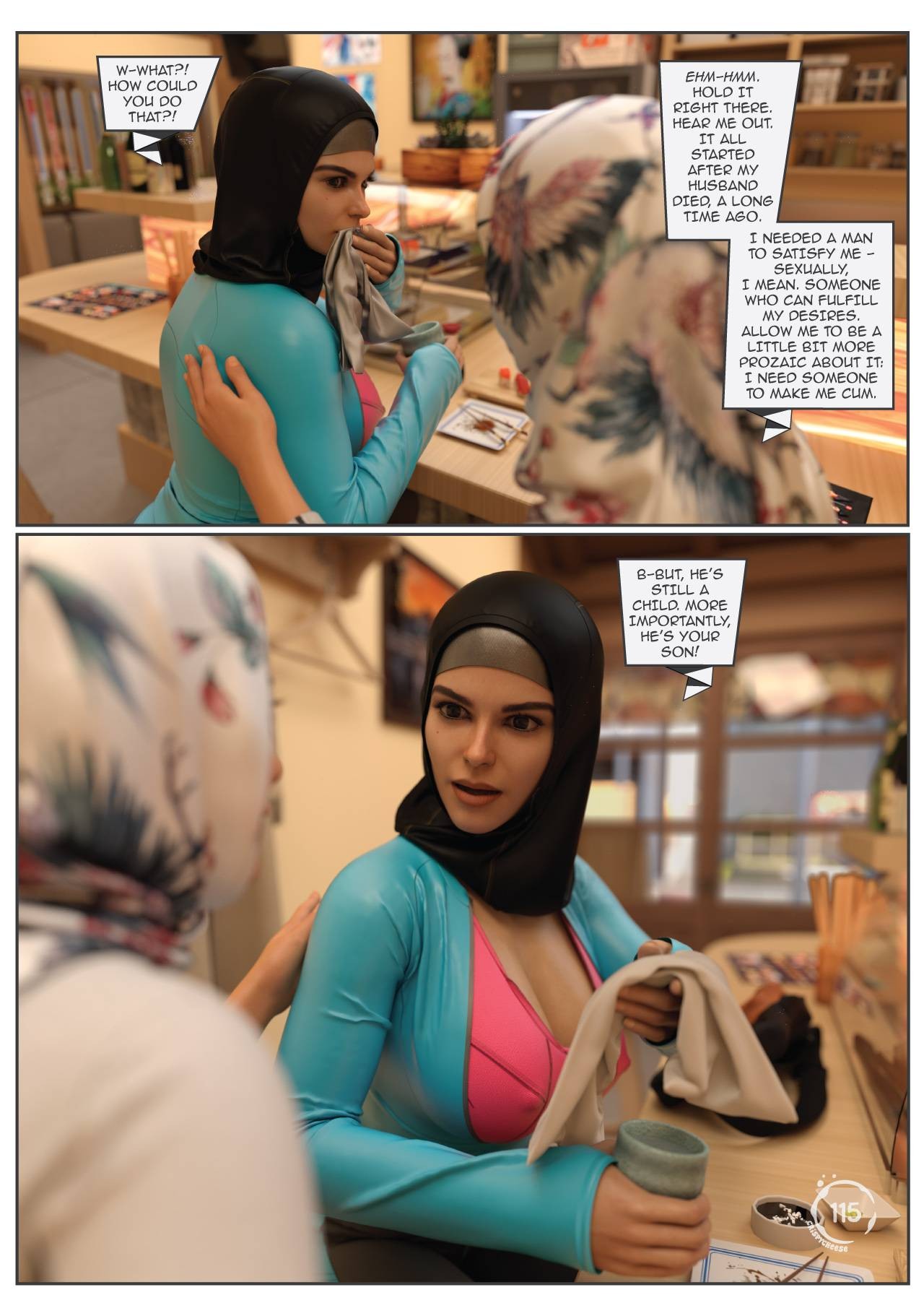 Between Affection And Intimacy Part 2 Porn Comics english 20