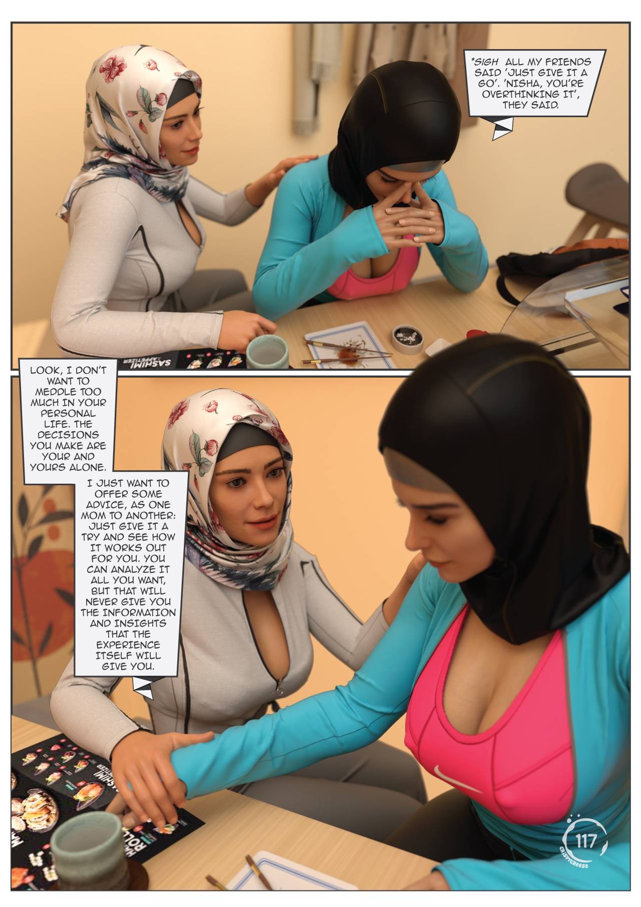 Between Affection And Intimacy Part 2 Porn Comics english 22