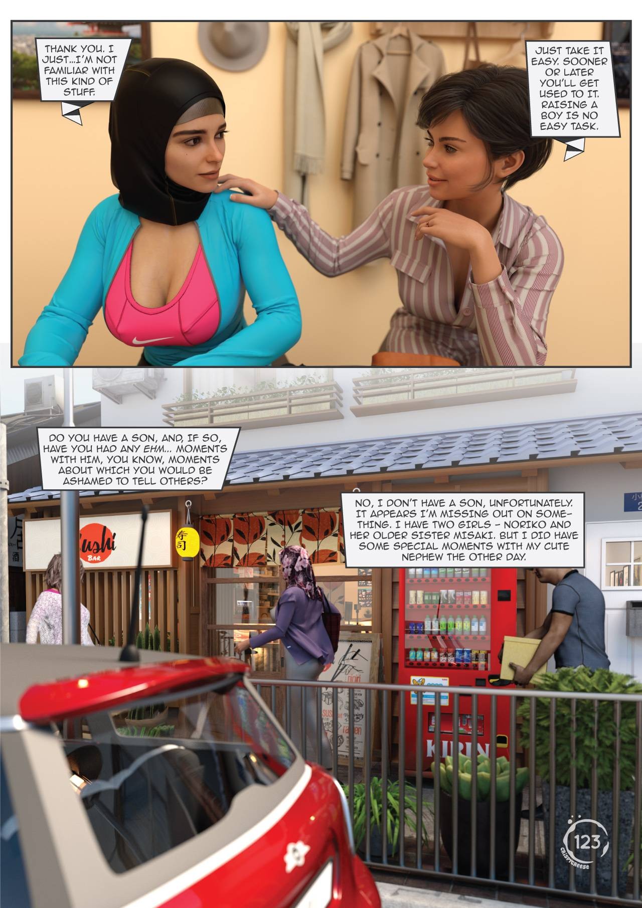 Between Affection And Intimacy Part 2 Porn Comics english 28