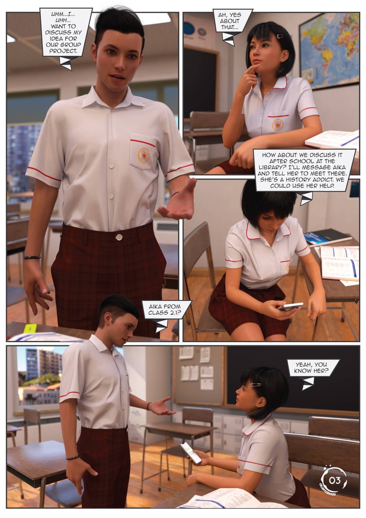 Between Affection And Intimacy Part 3 Porn Comics english 04