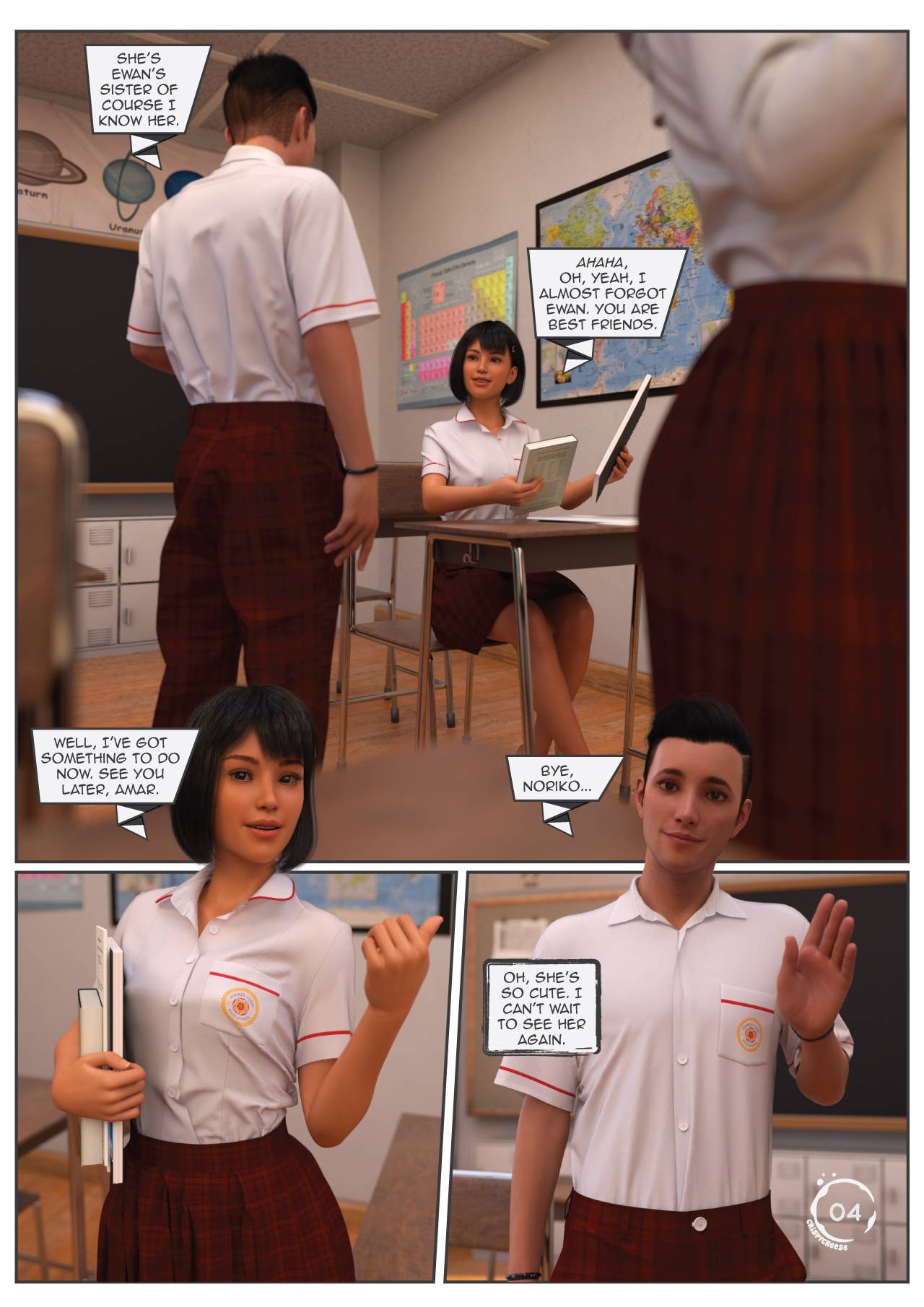 Between Affection And Intimacy Part 3 Porn Comics english 05