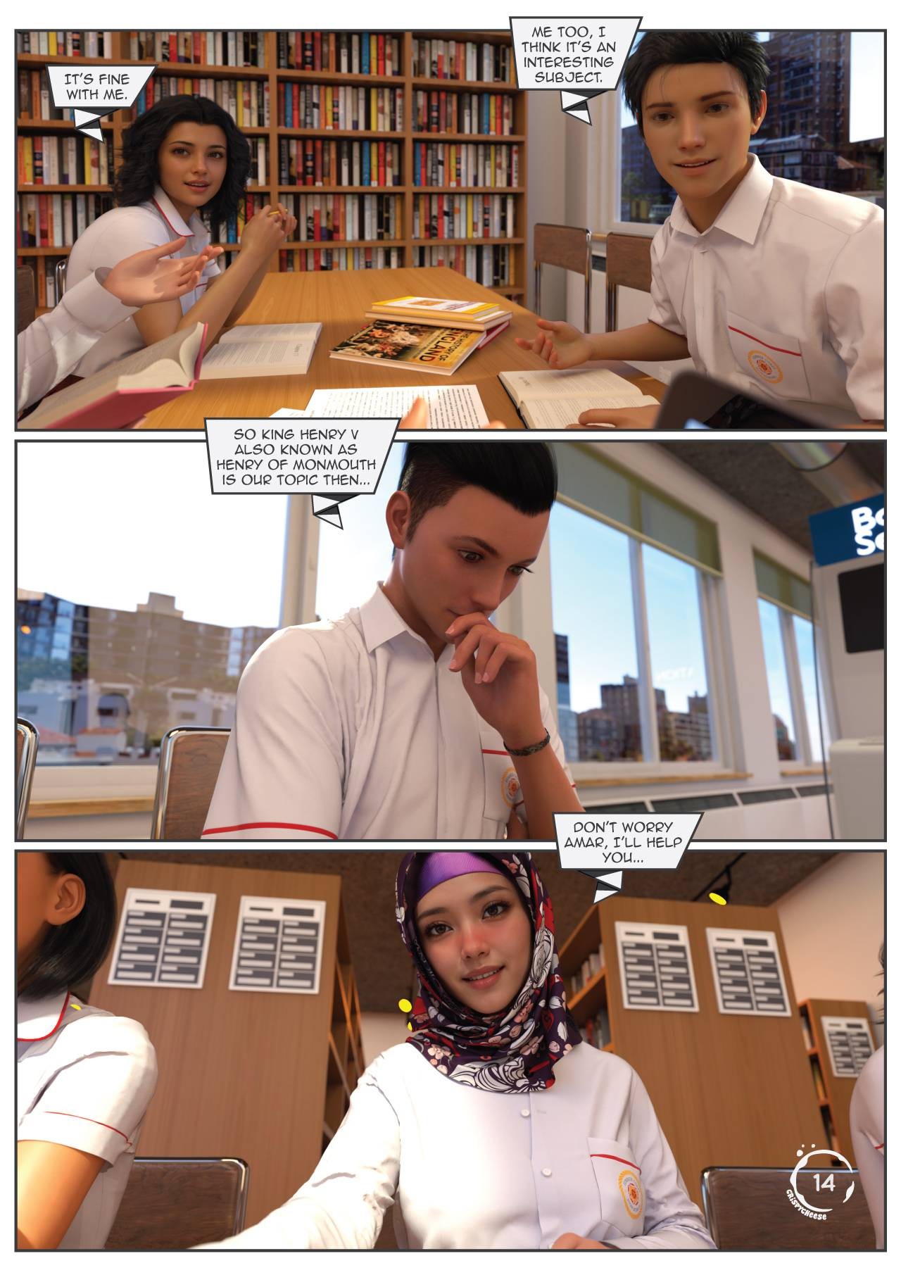 Between Affection And Intimacy Part 3 Porn Comics english 15