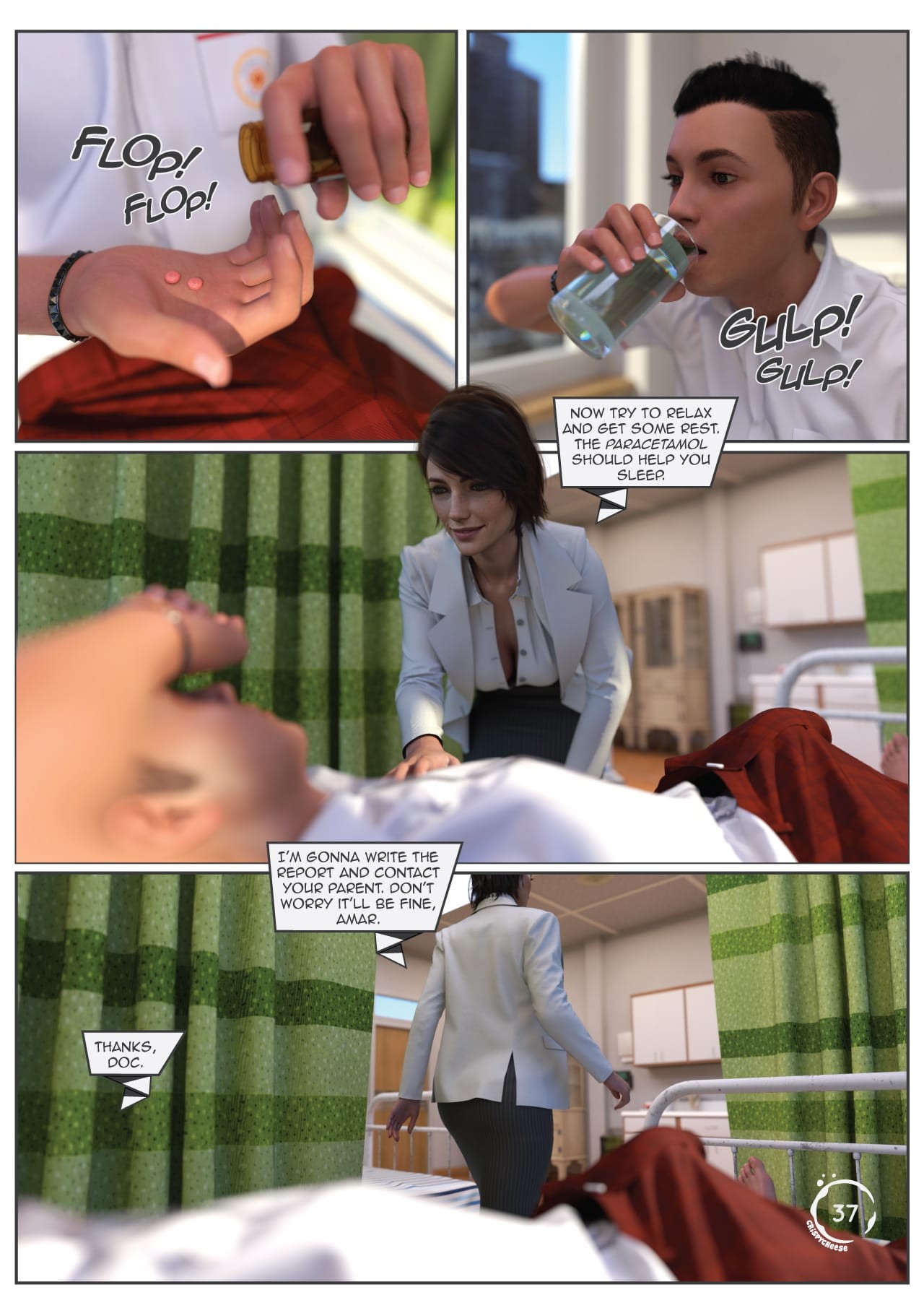 Between Affection And Intimacy Part 3 Porn Comics english 38