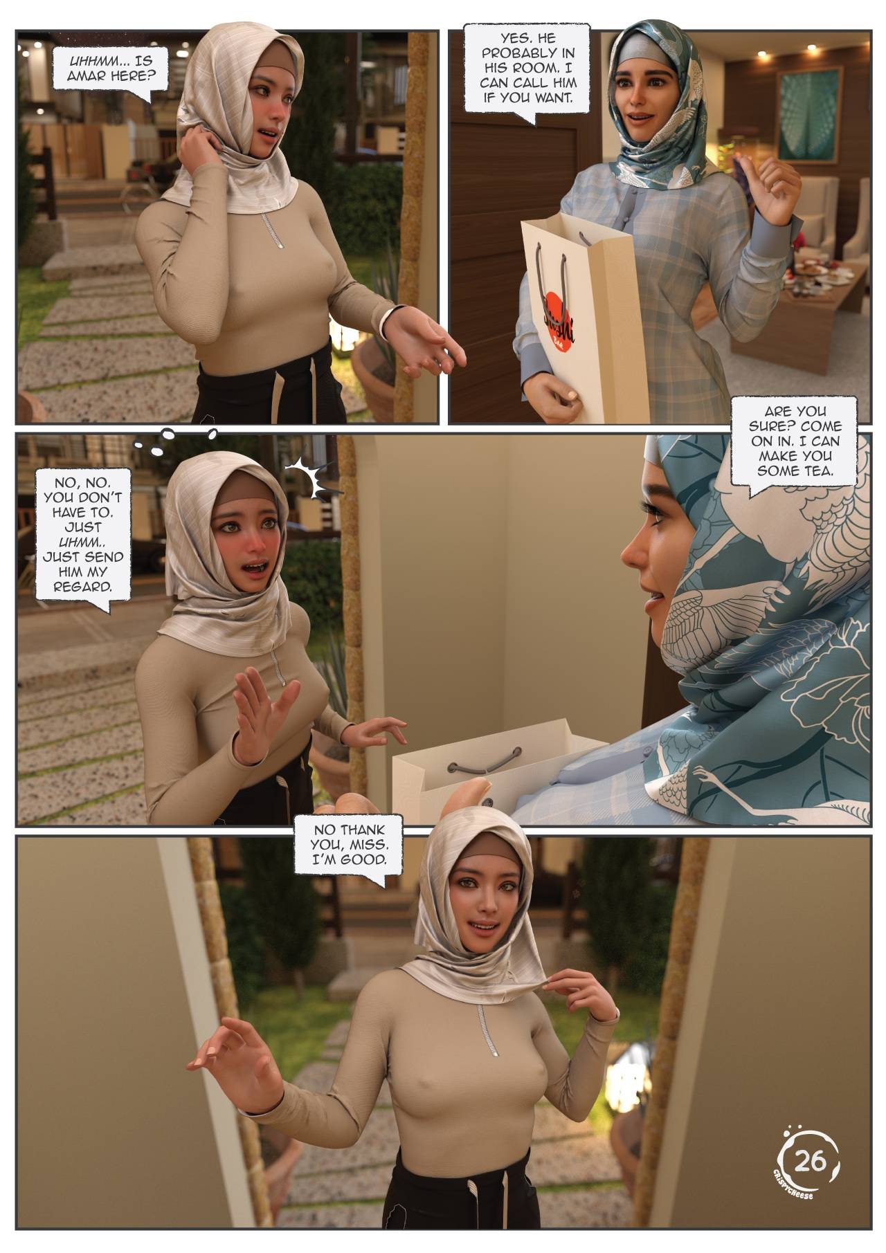 Between Affection And Intimacy Porn Comics english 27