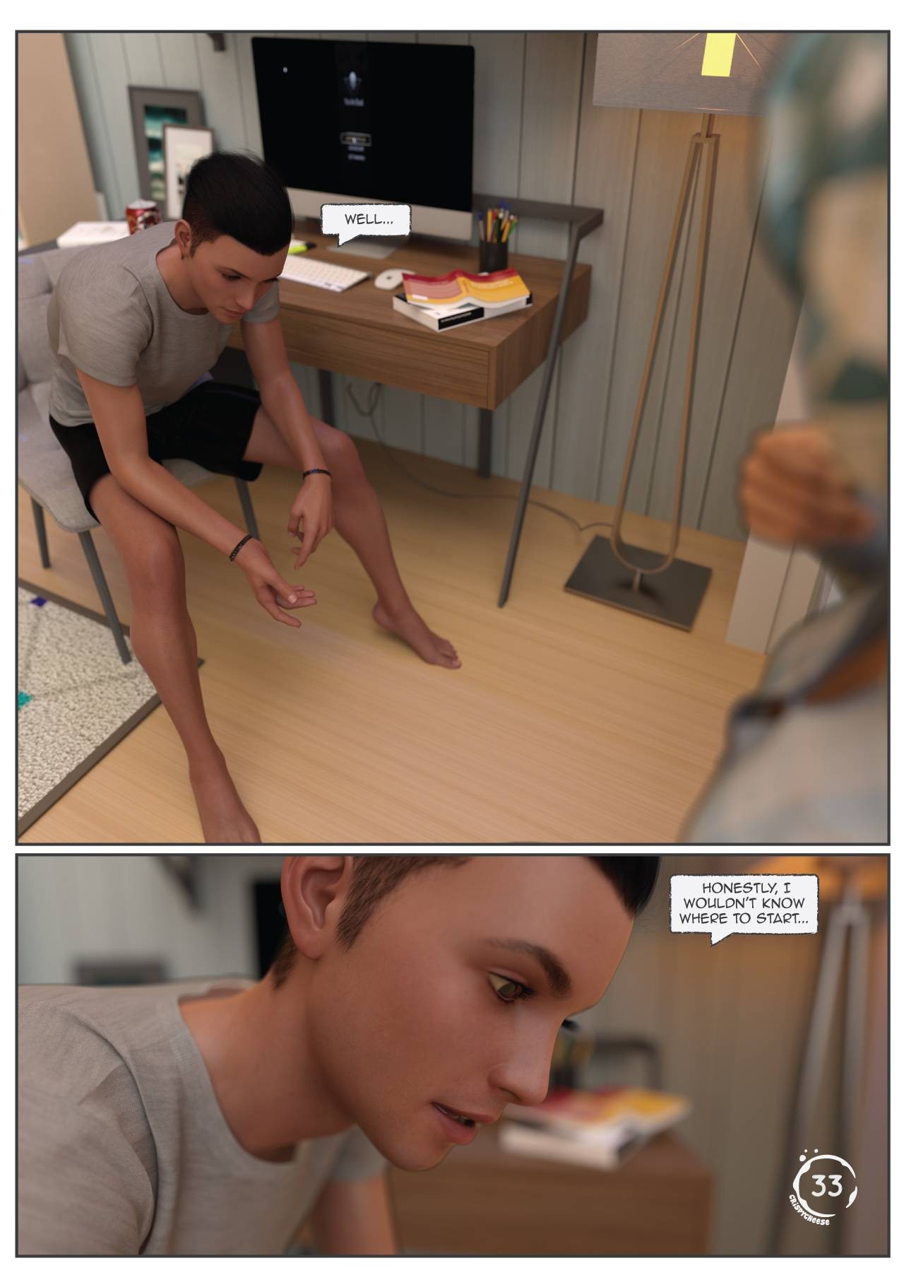 Between Affection And Intimacy Porn Comics english 34