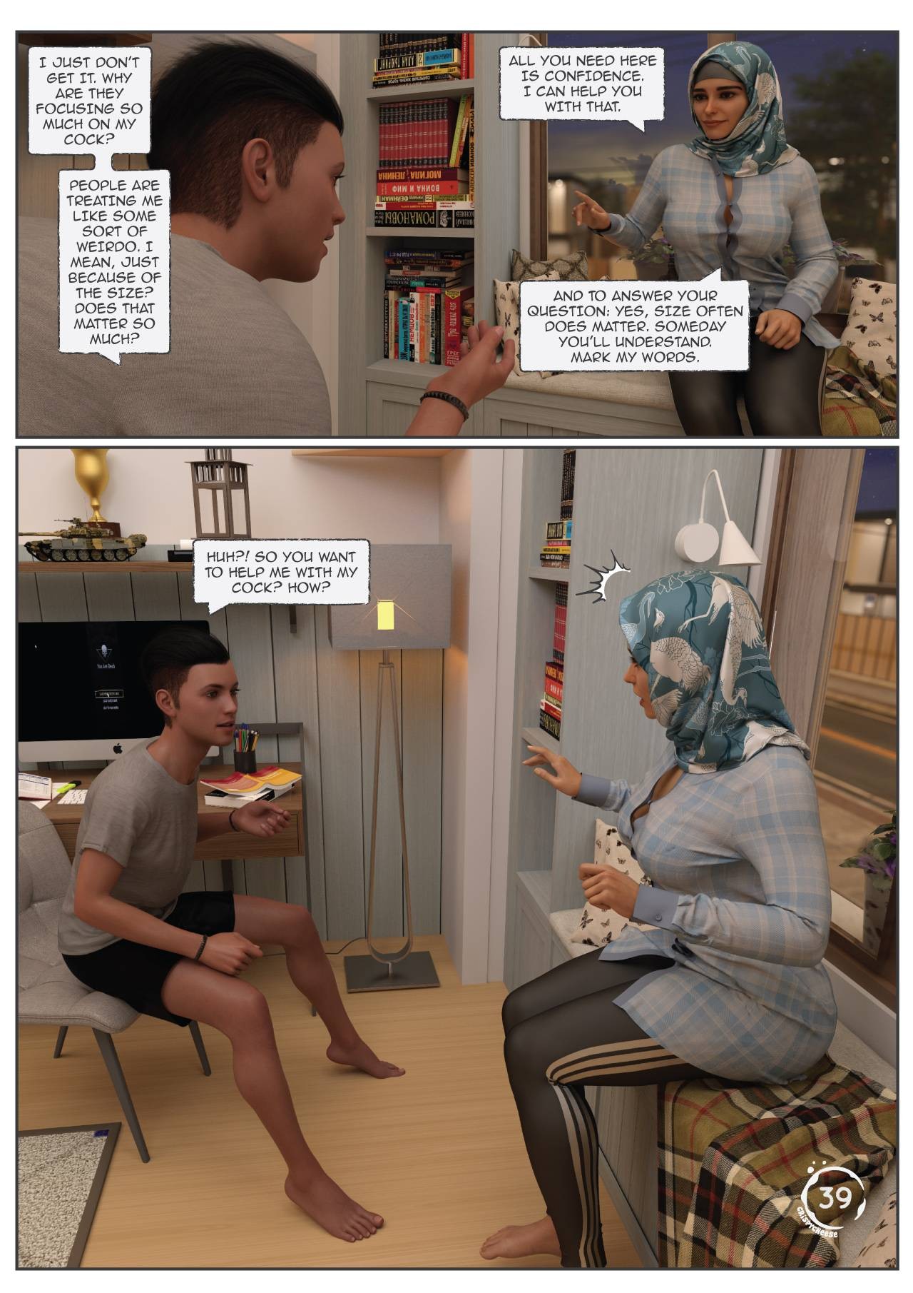 Between Affection And Intimacy Porn Comics english 40