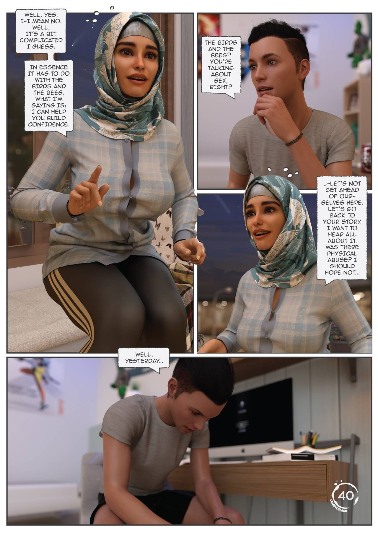 Between Affection And Intimacy Porn Comics english 41