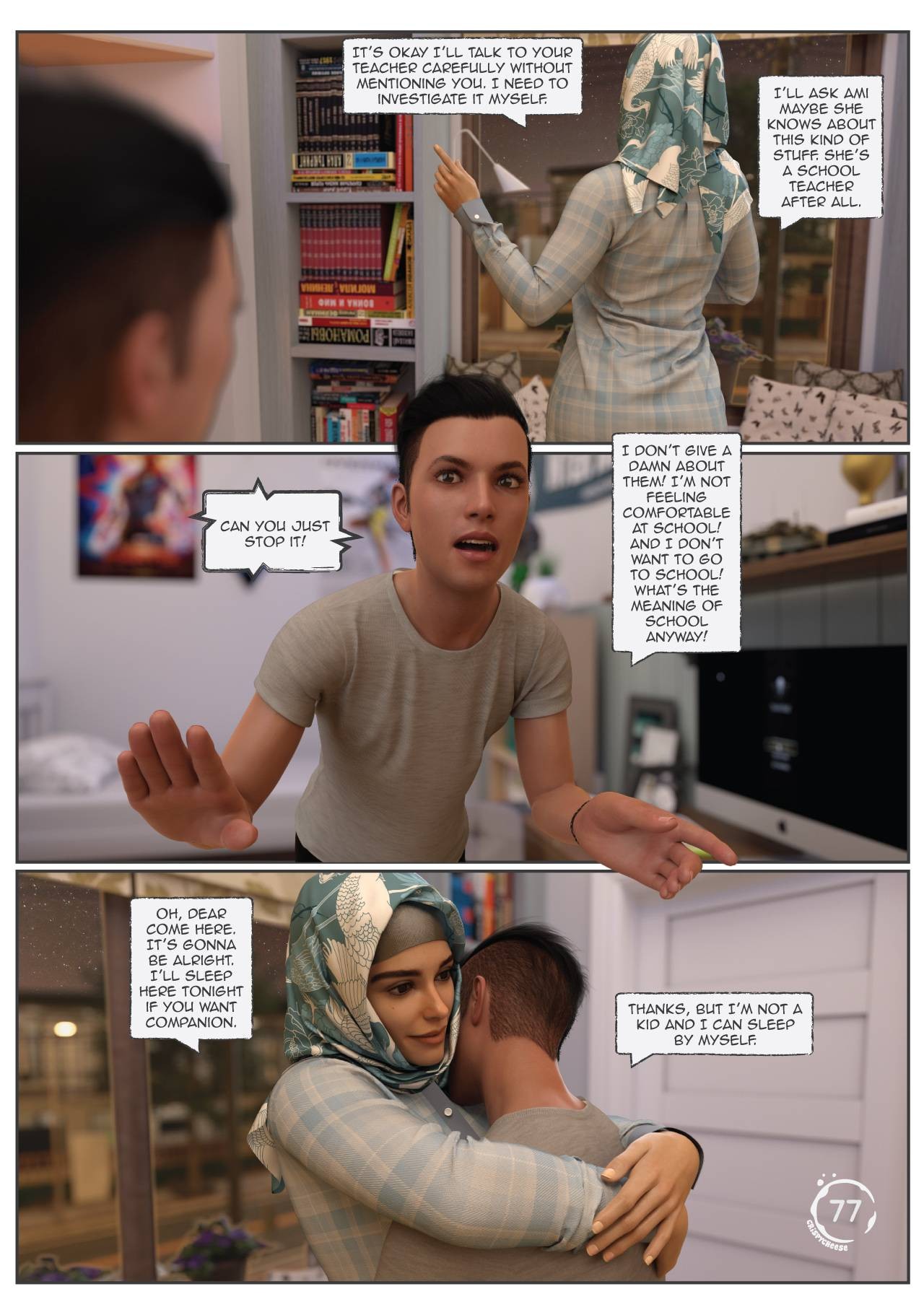 Between Affection And Intimacy Porn Comics english 78