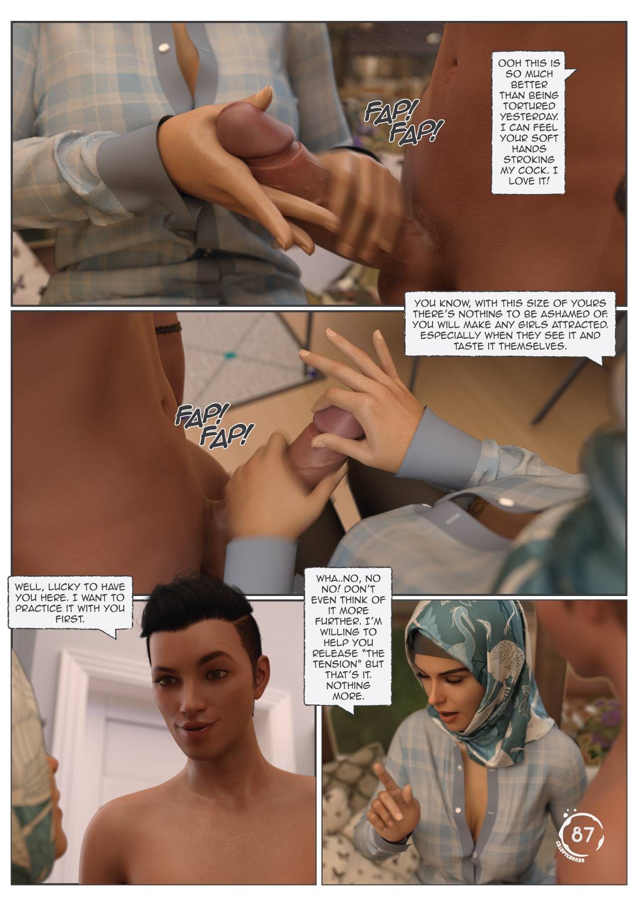Between Affection And Intimacy Porn Comics english 88