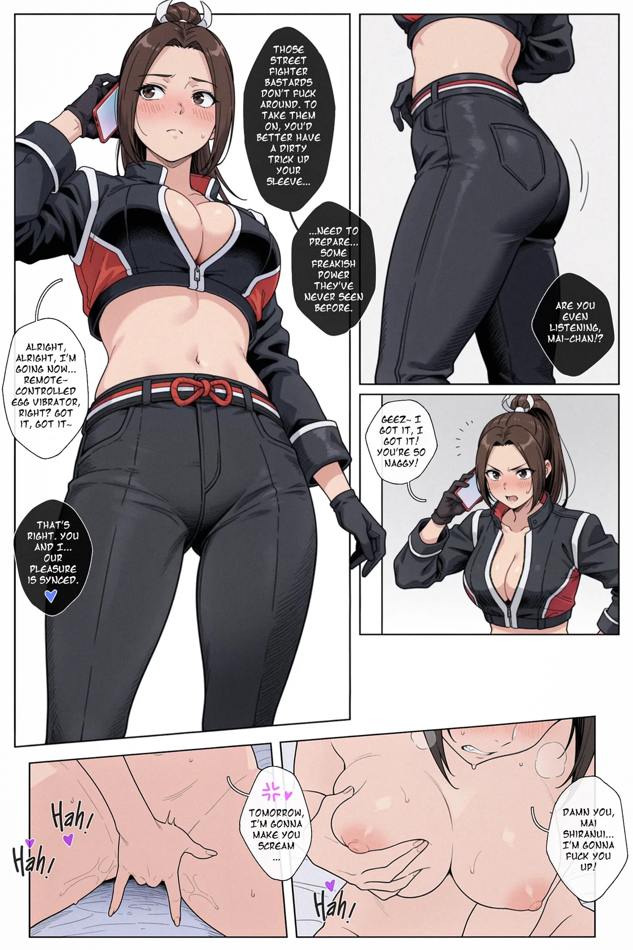 Bikini Fighter: Mai vs Juri Porn Comics english 02