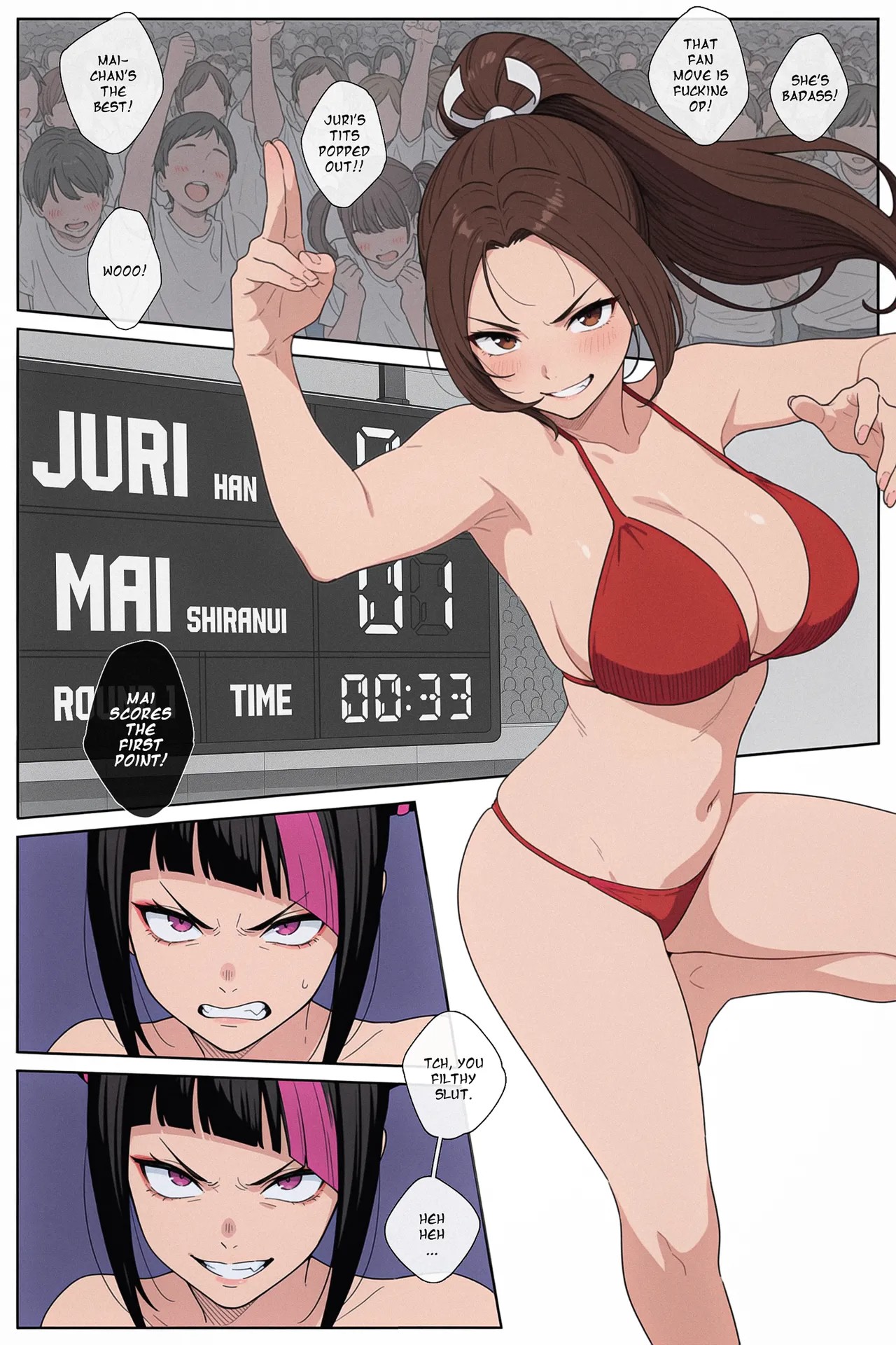 Bikini Fighter: Mai vs Juri Porn Comics english 05