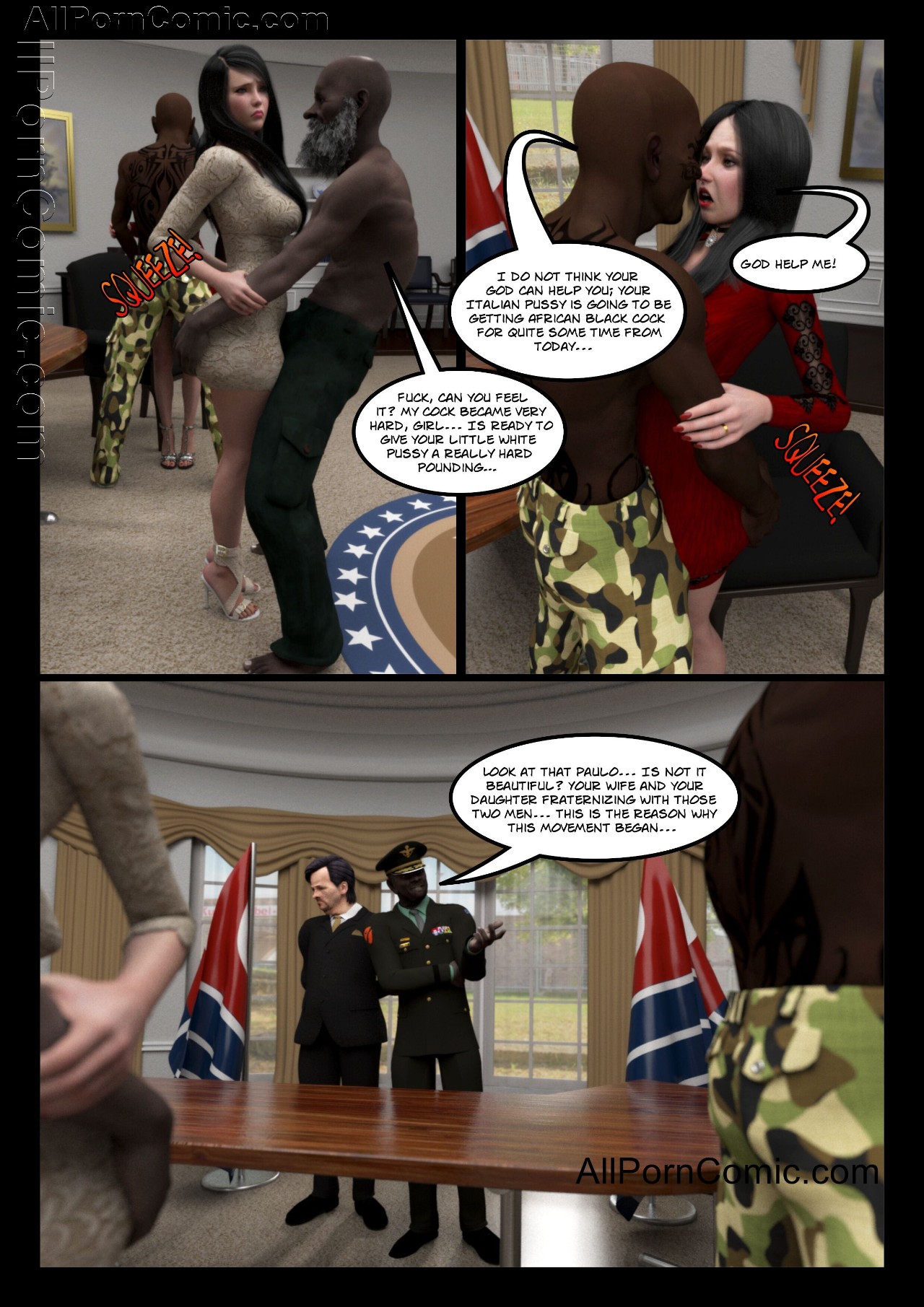 Black Takeover By Moiarte3D Part 2 Porn Comics english 08