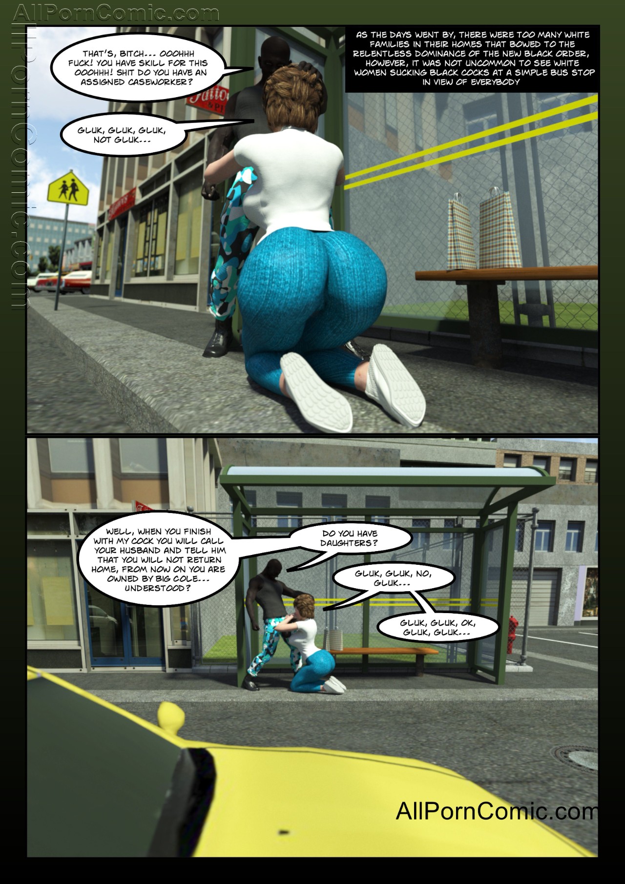 Black Takeover By Moiarte3D Part 3 Porn Comics english 12