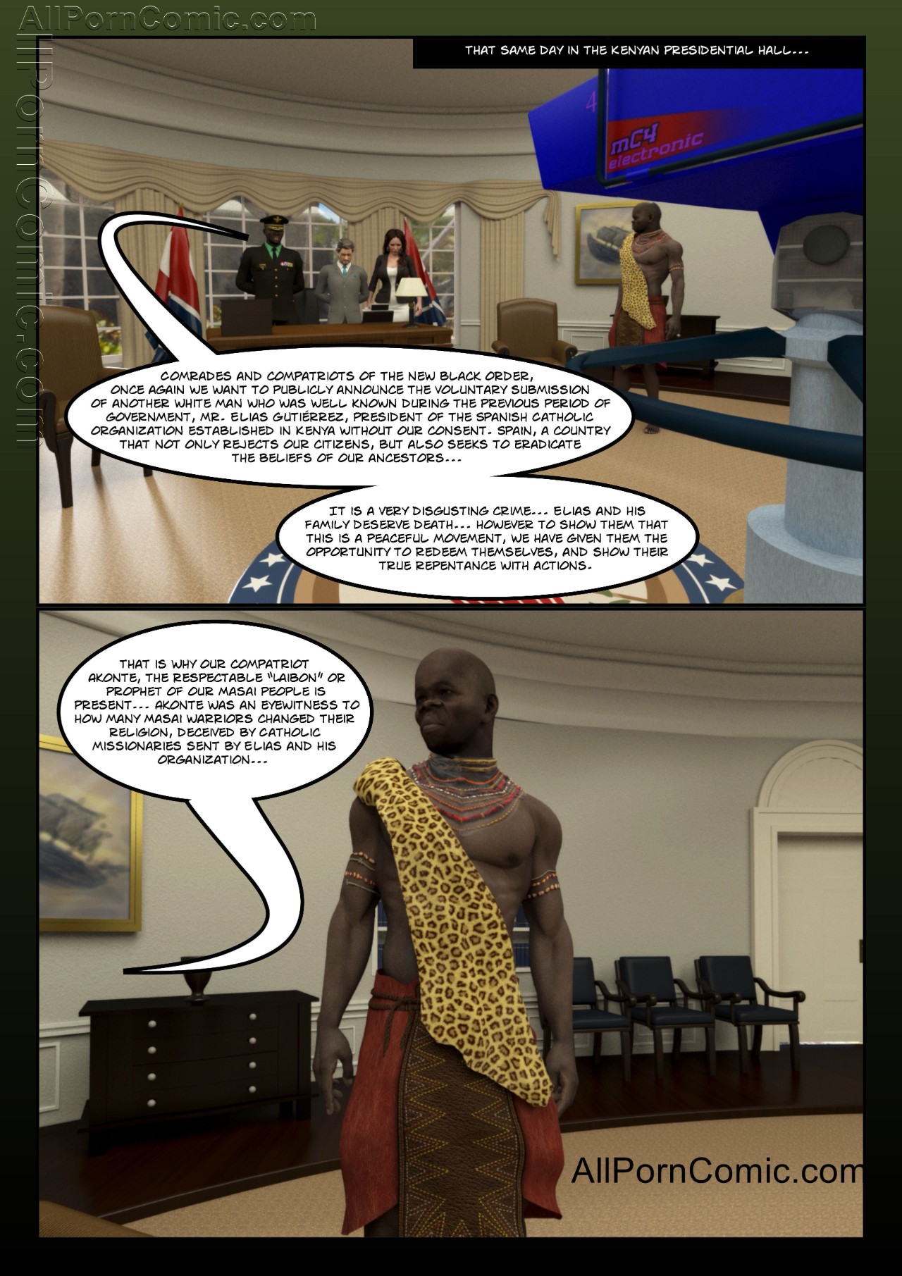 Black Takeover By Moiarte3D Part 3 Porn Comics english 15
