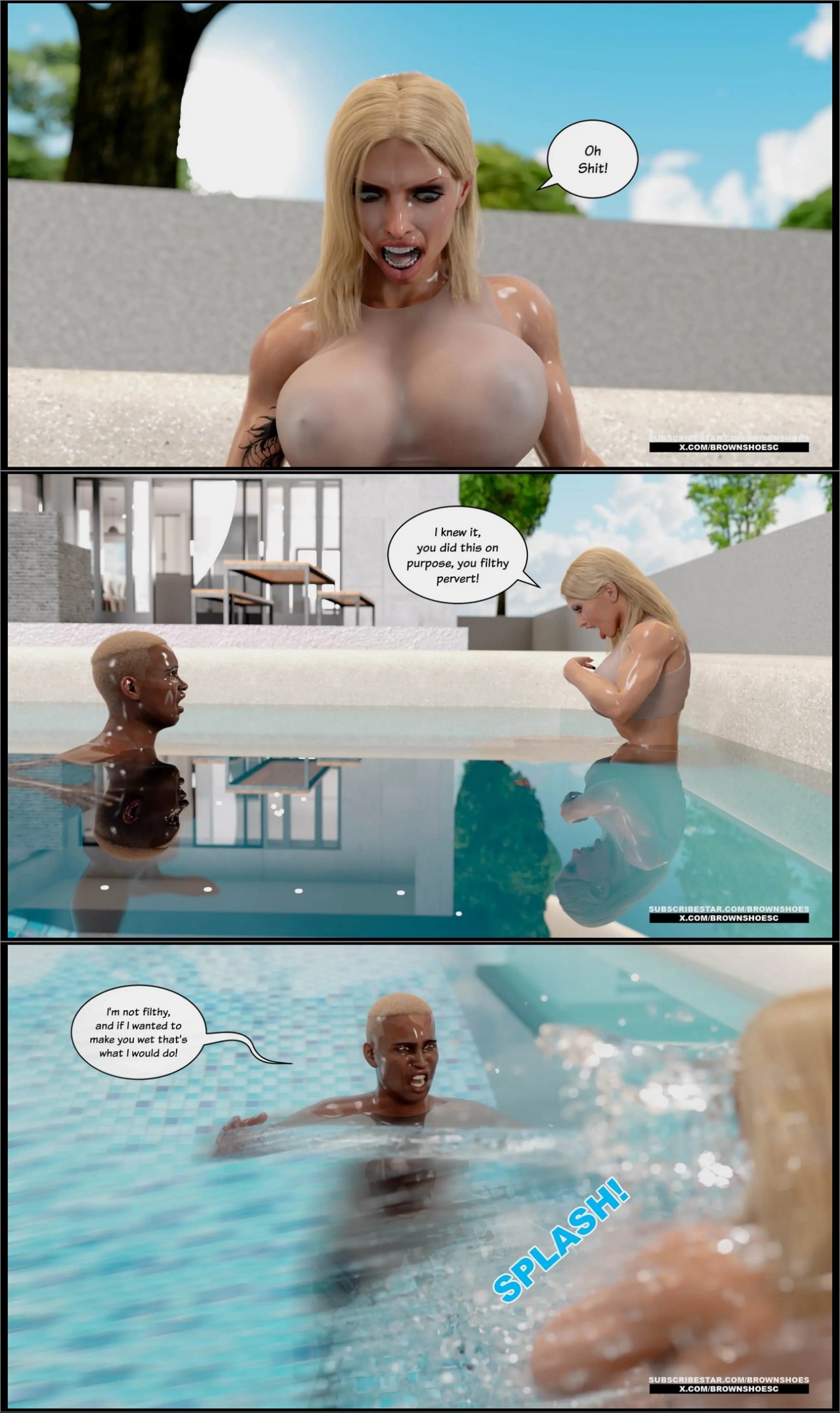 Blacked Home Part 12 Porn Comics english 10