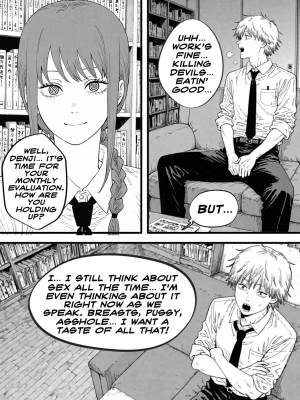 Chainsaw Man: Monthly Assessment Porn Comics english 02