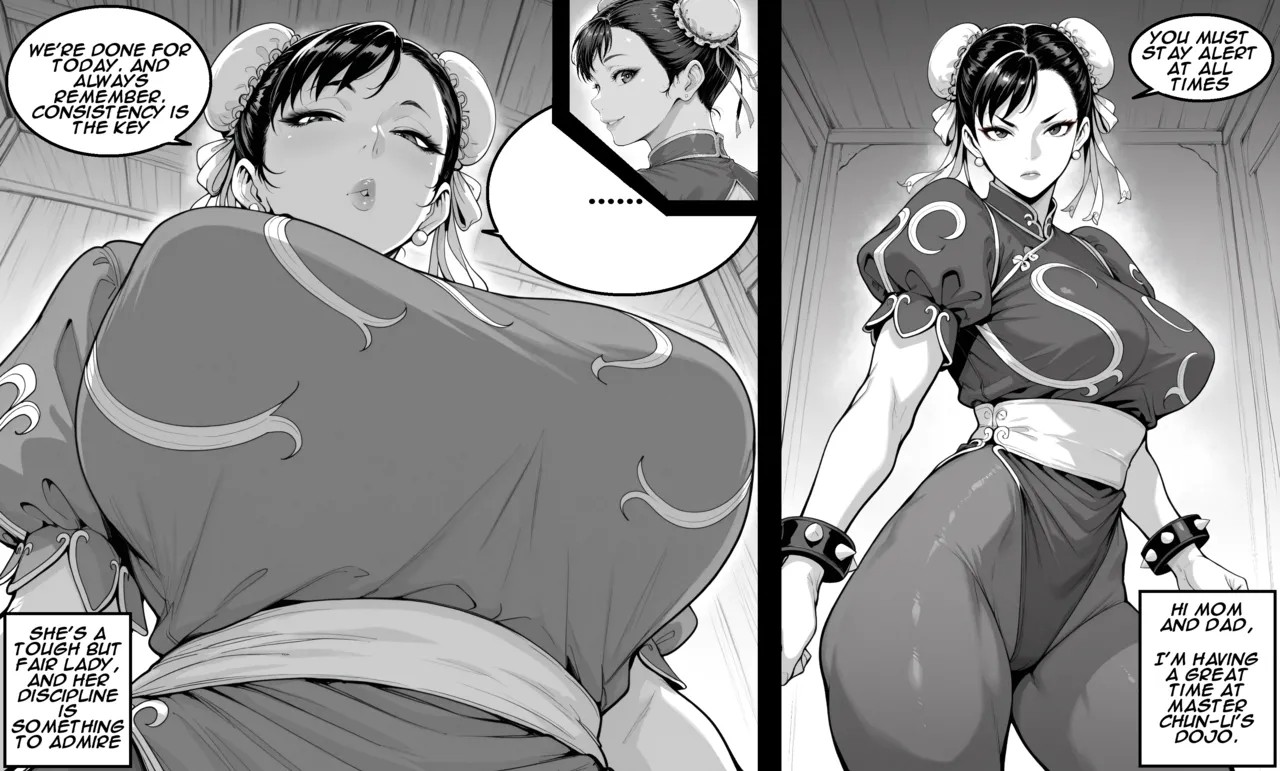 Chun-Li's Special Training Routine Porn Comics english 02