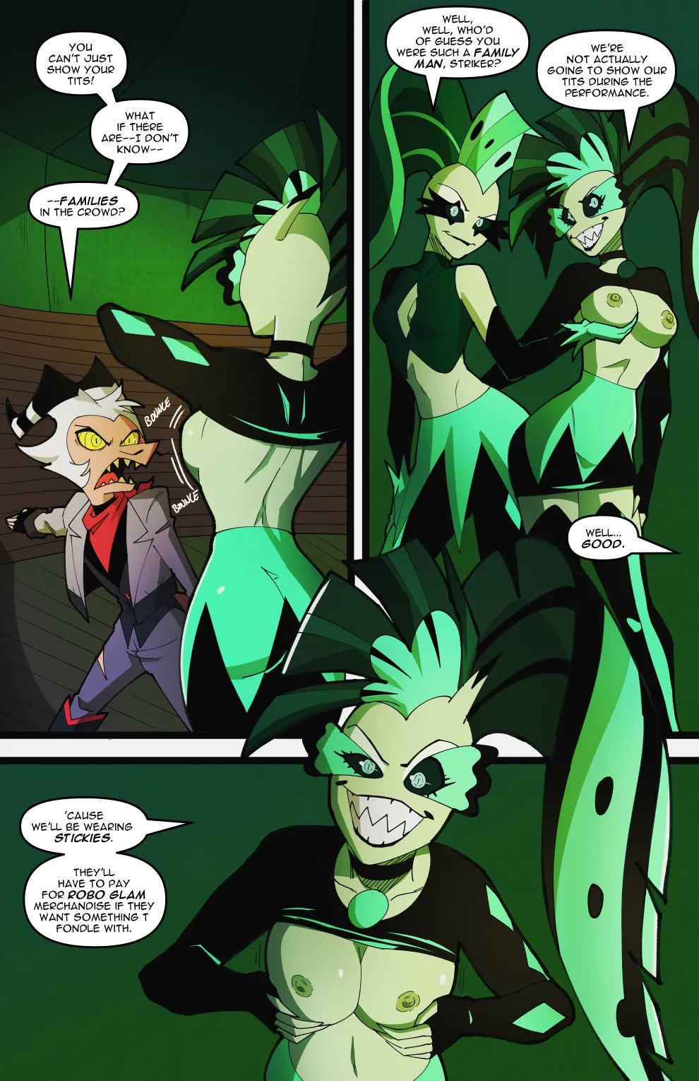 Circus Freaks Porn Comics english 11
