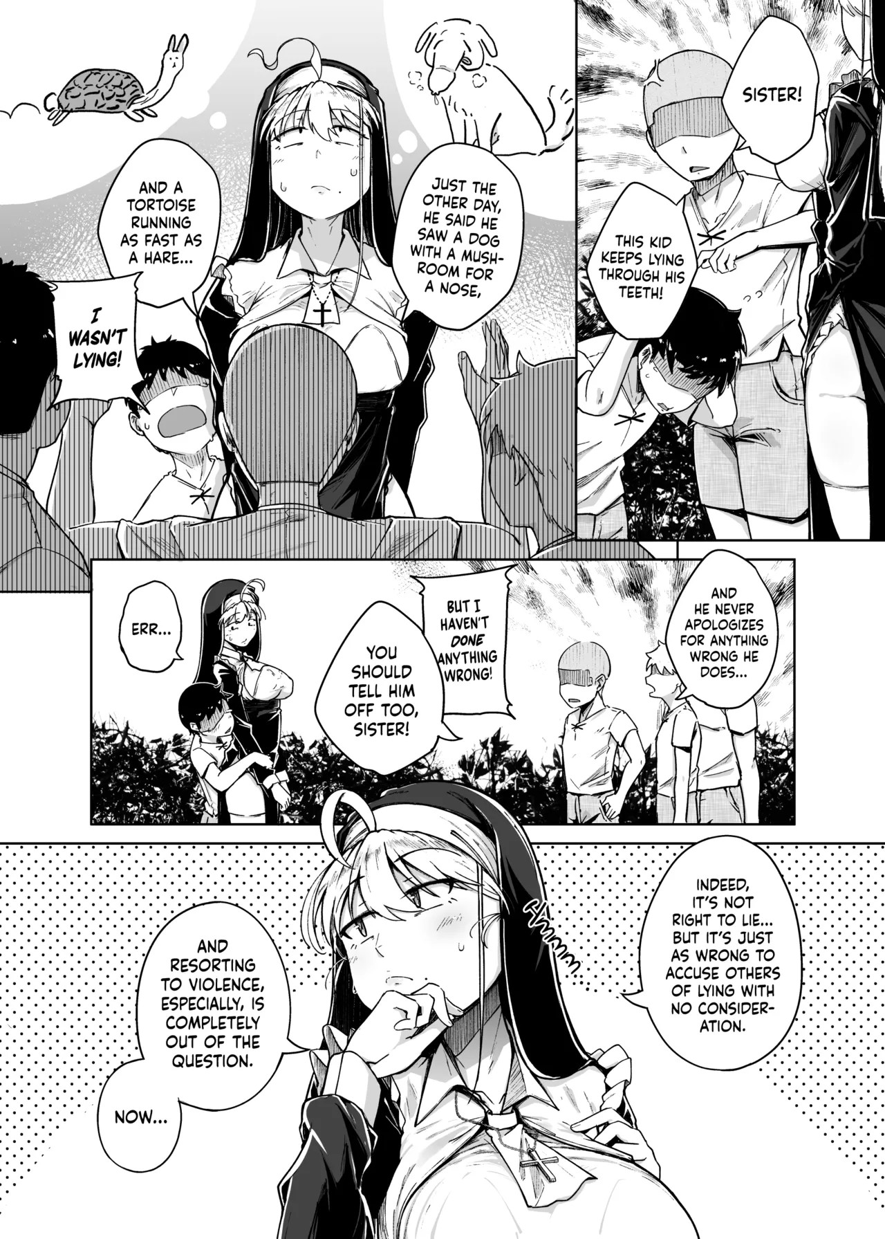Confession Hole Part 3 Porn Comics english 03