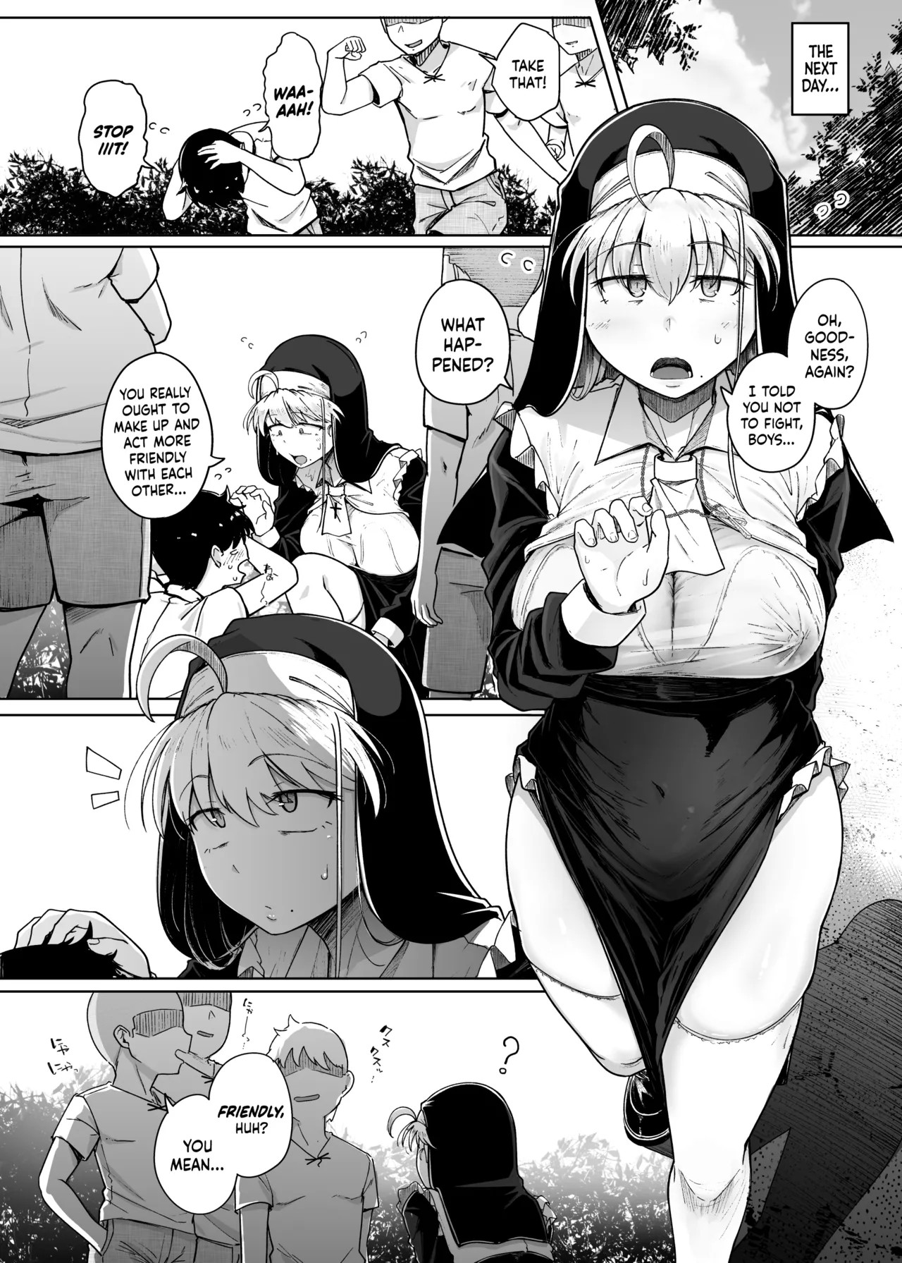 Confession Hole Part 3 Porn Comics english 15