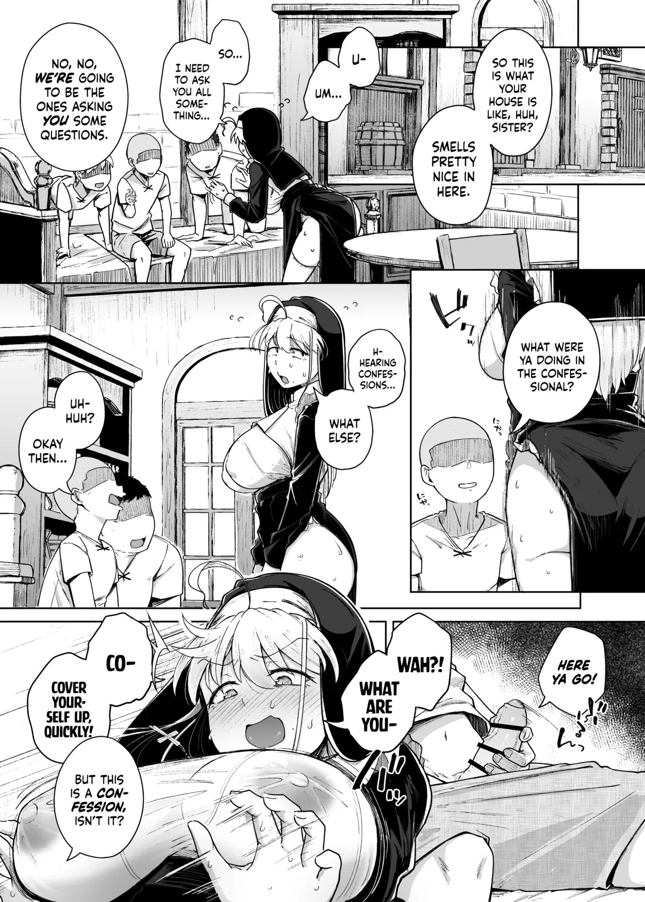 Confession Hole Part 3 Porn Comics english 18