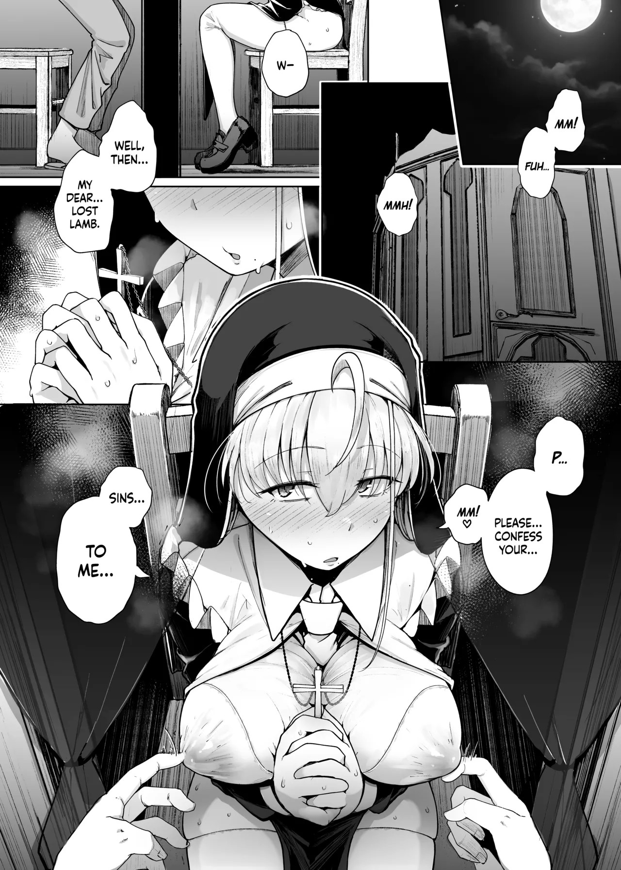 Confession Hole Part 4 Porn Comics english 02