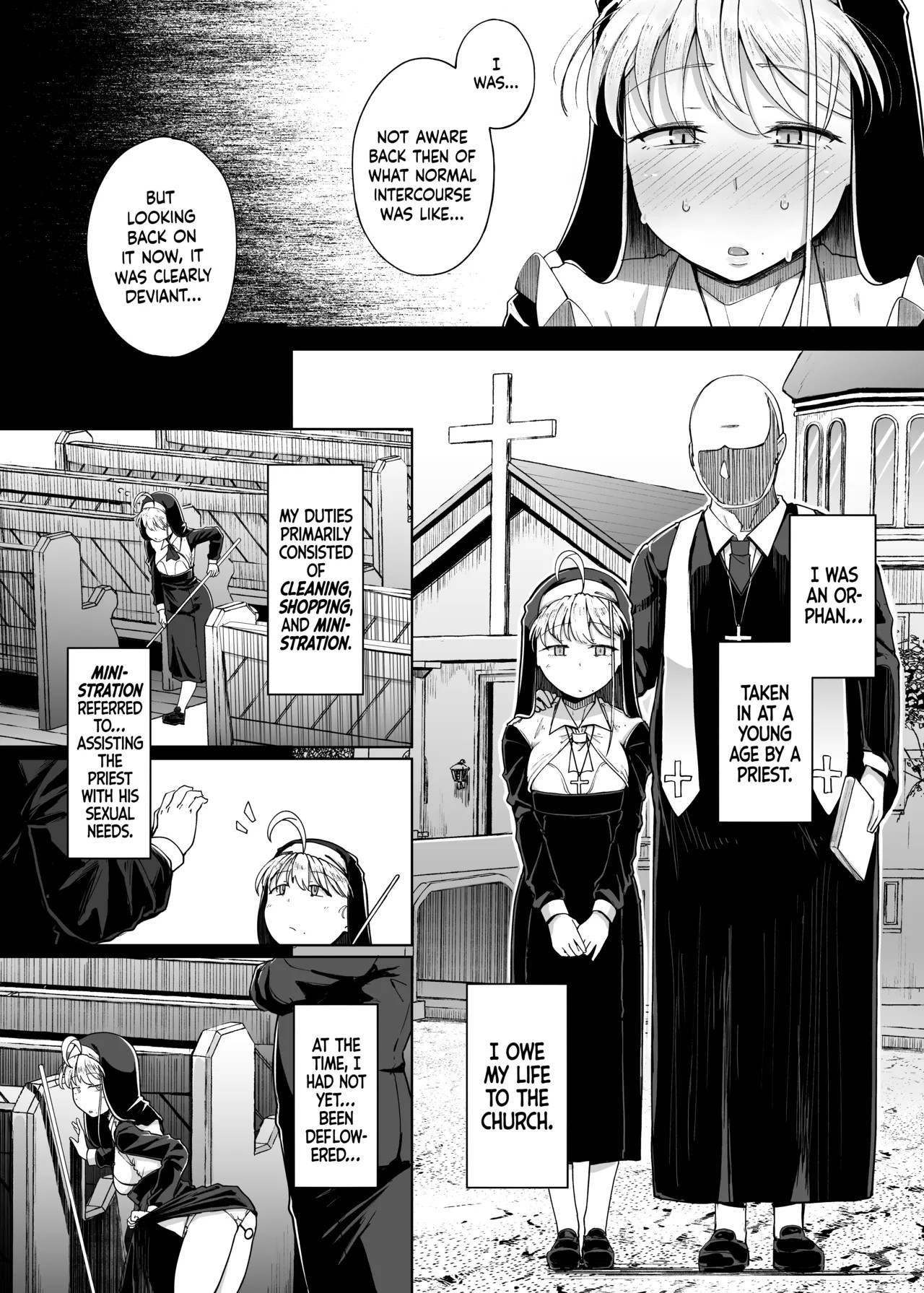Confession Hole Part 4 Porn Comics english 07