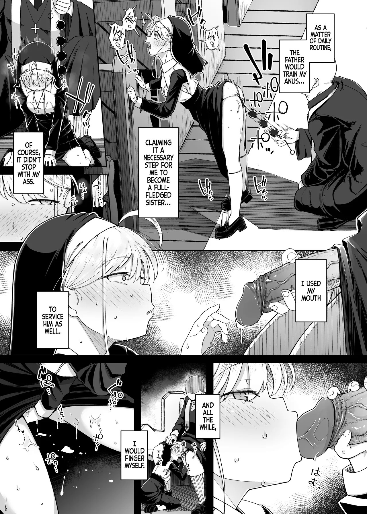 Confession Hole Part 4 Porn Comics english 08