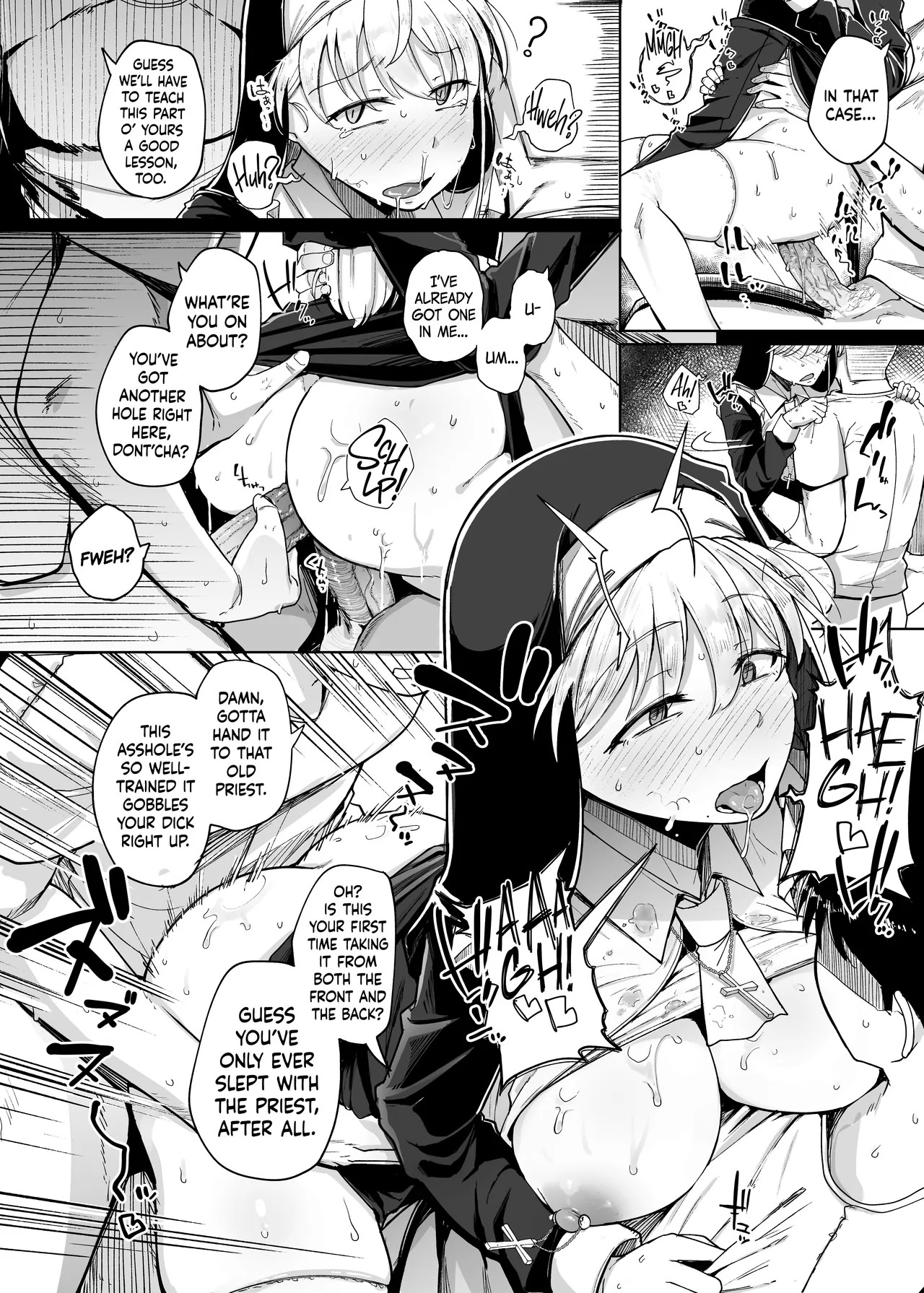 Confession Hole Part 4 Porn Comics english 21