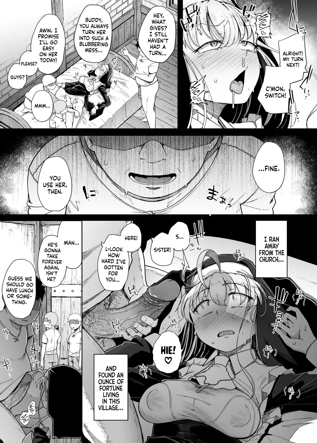 Confession Hole Part 5 Porn Comics english 13