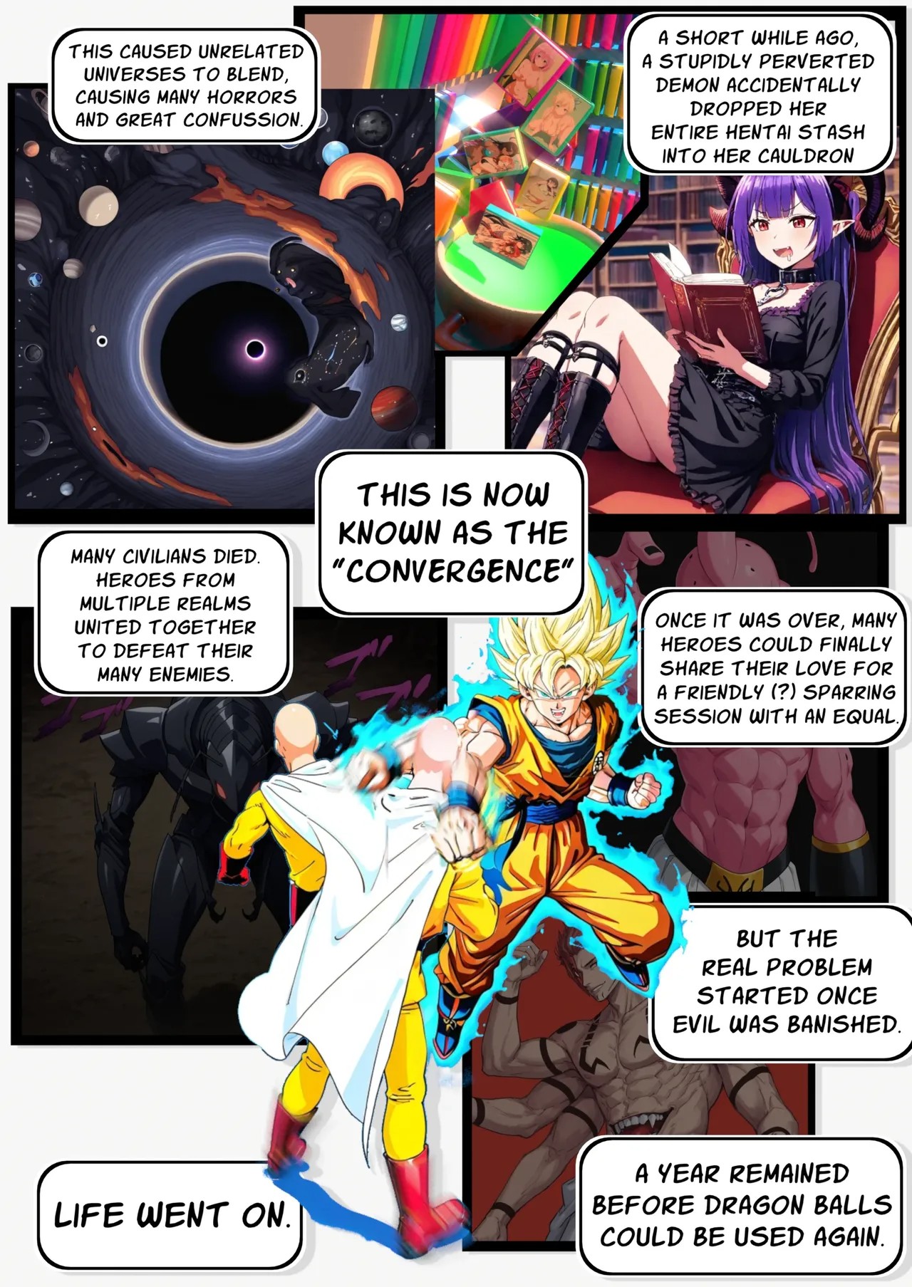 Converged Horny Realms Pard 2: The Beauty And The Beast Porn Comics english 02