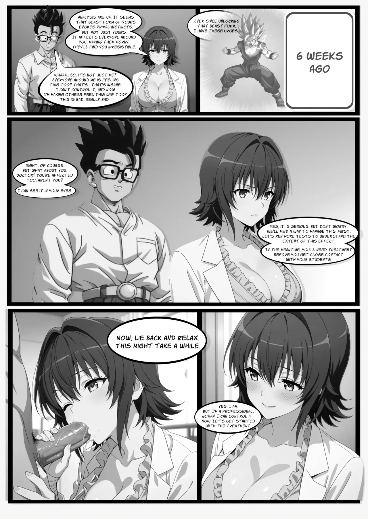 Converged Horny Realms Pard 2: The Beauty And The Beast Porn Comics english 12