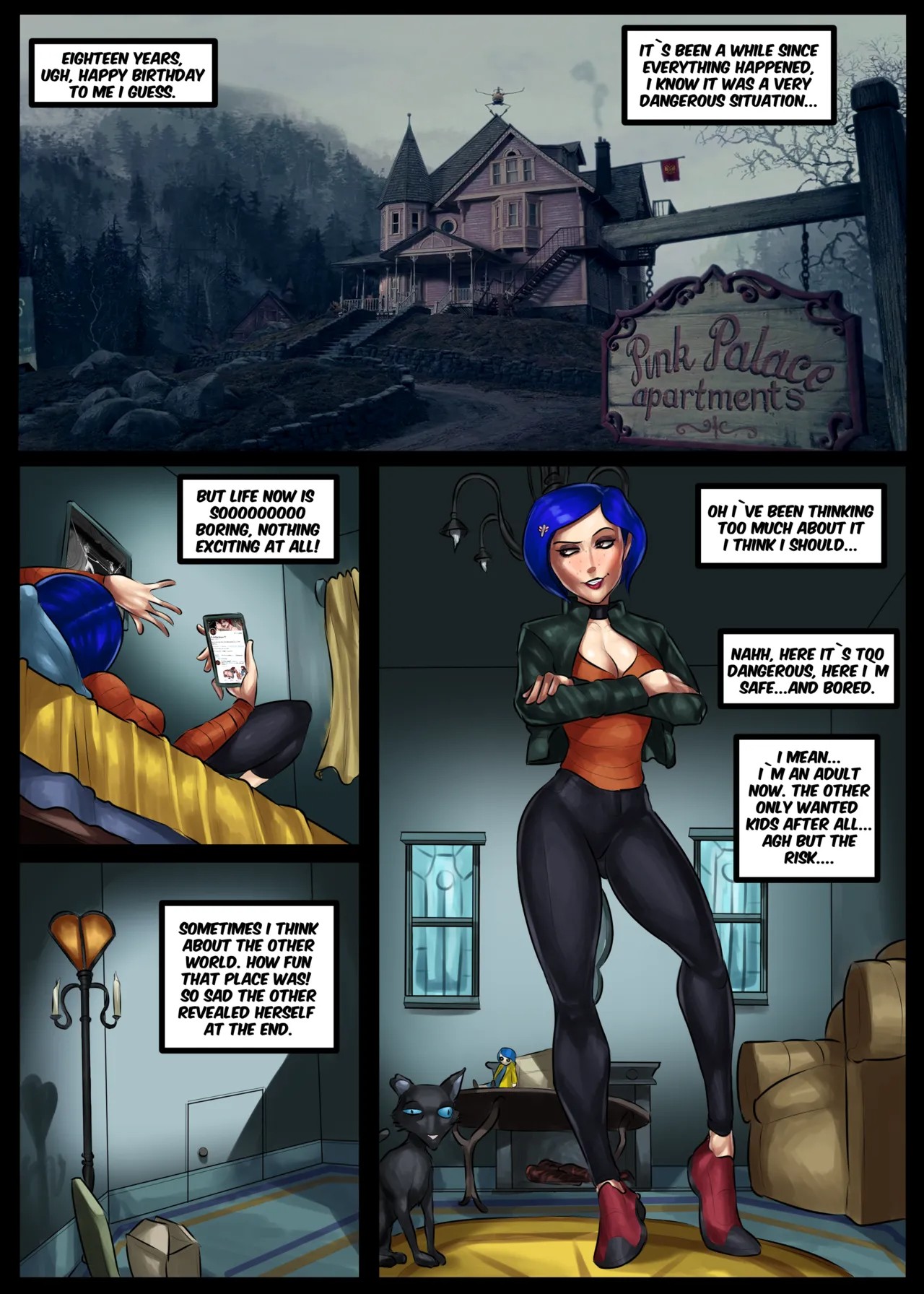 Coraline: Return To The Other World Porn Comics english 02