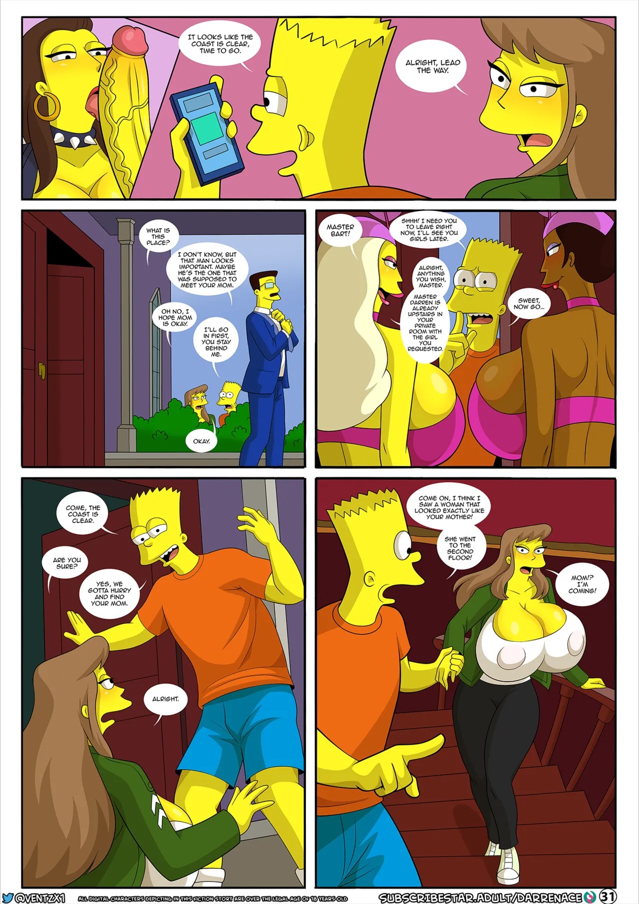 Darren's Adventure Part 14 Porn Comics english 31
