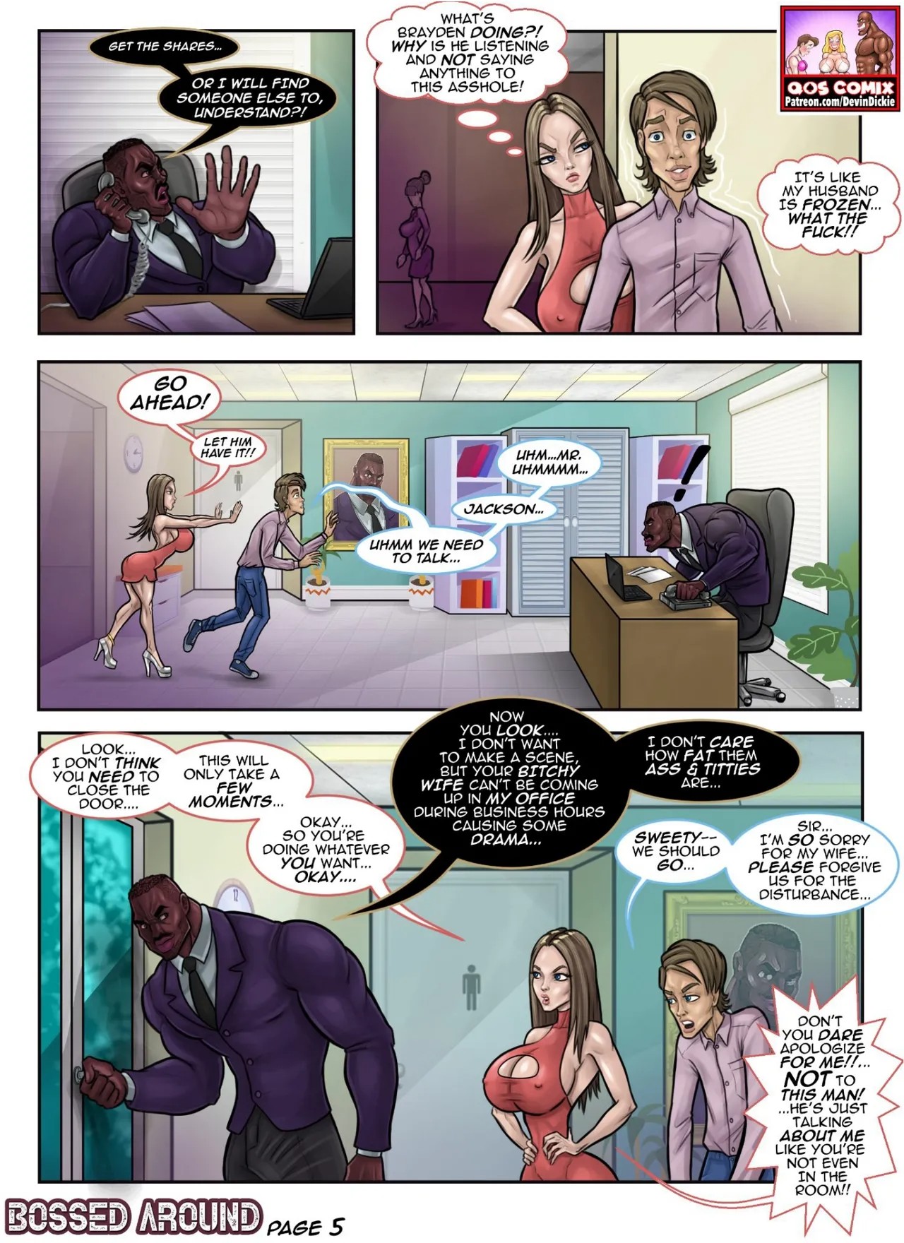 Devin Dickie: Bossed Around Porn Comics english 05