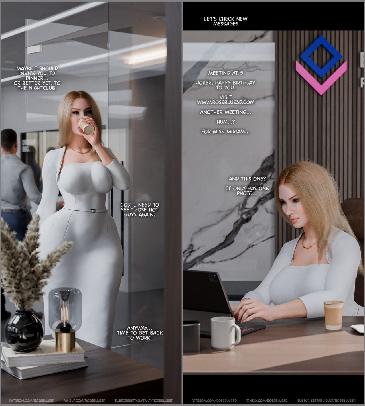 Dismissed By Rose Blue 3D Part 3 Porn Comics english 45