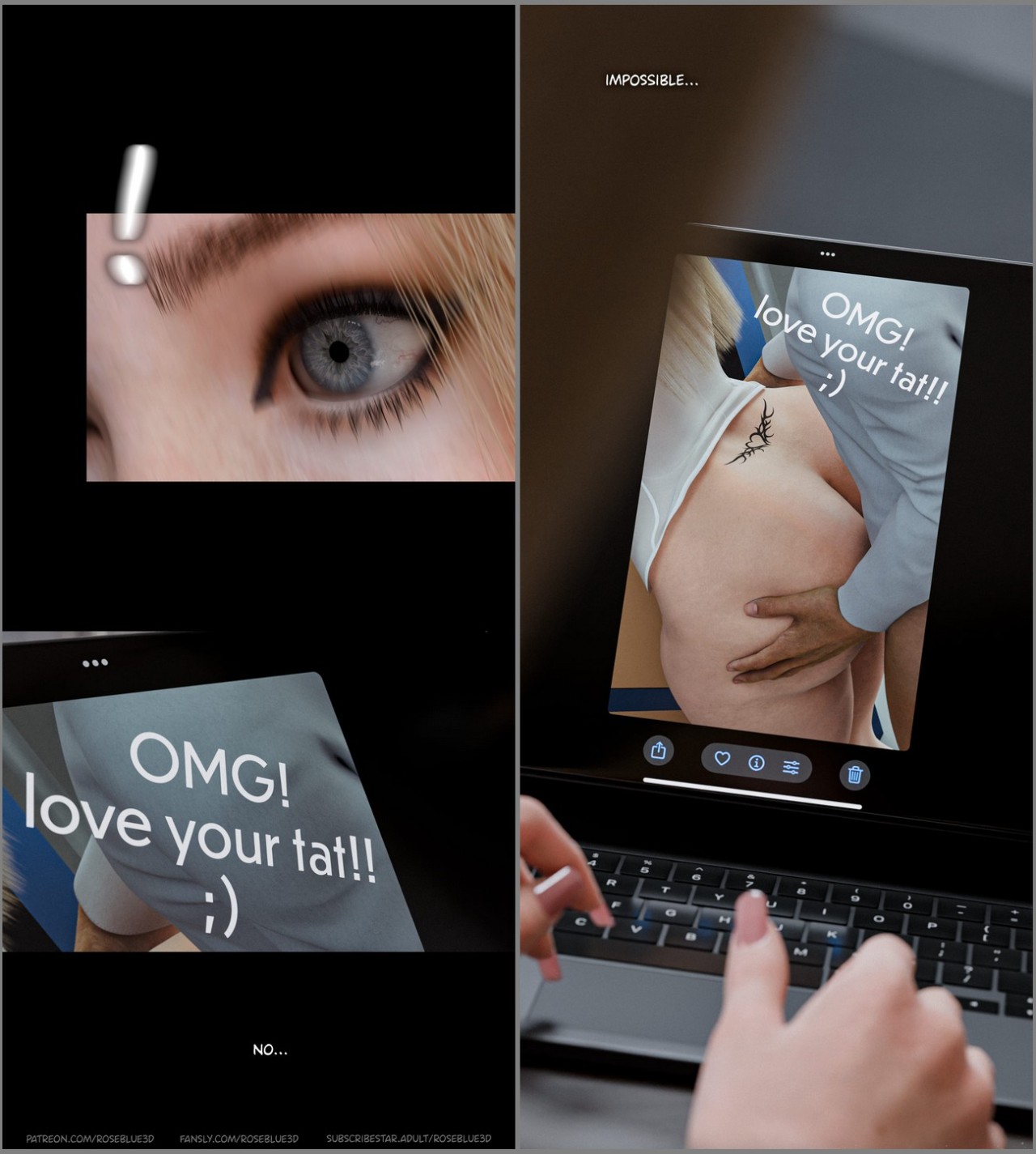 Dismissed By Rose Blue 3D Part 3 Porn Comics english 46