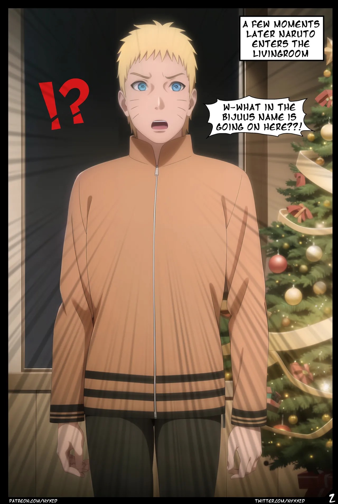 Double Christmas Gift Porn Comics english 03