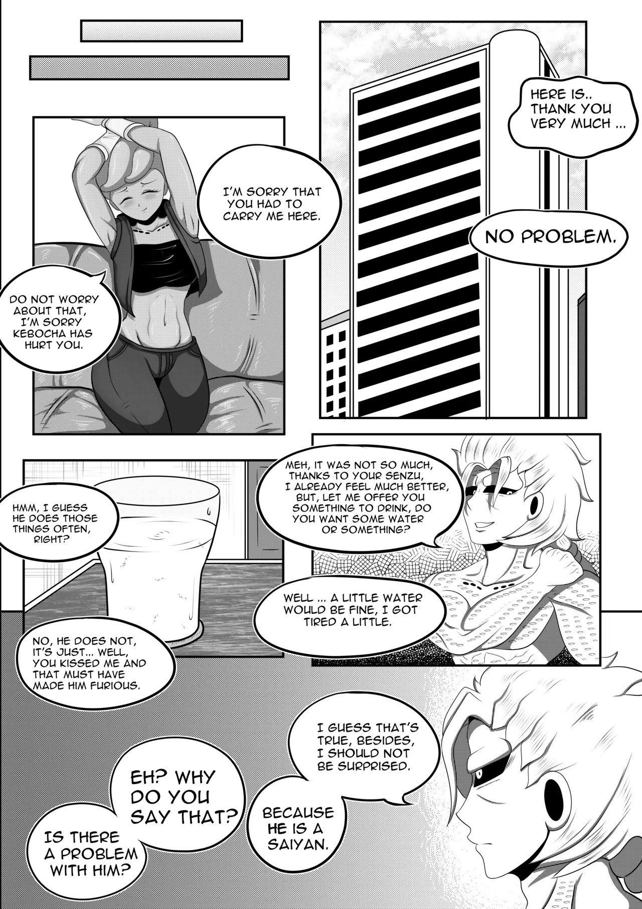 Dragon Ball Xenoverse: The Legendary Arc Fanservice Porn Comics english 07