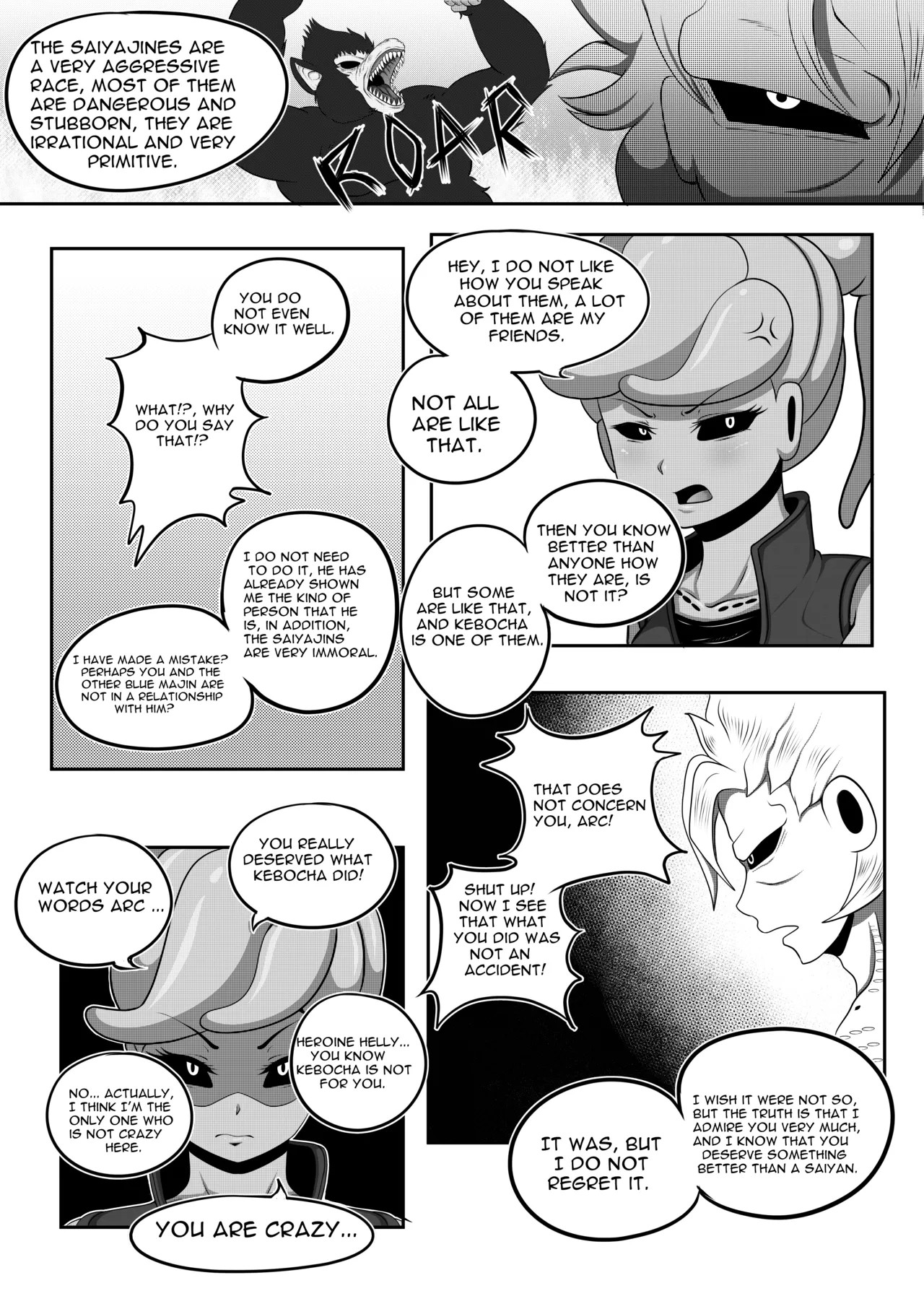 Dragon Ball Xenoverse: The Legendary Arc Fanservice Porn Comics english 08