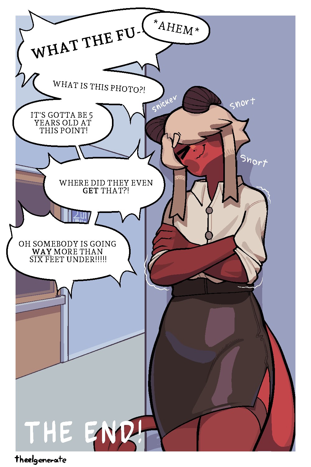 Employee Of The Month Porn Comics english 52