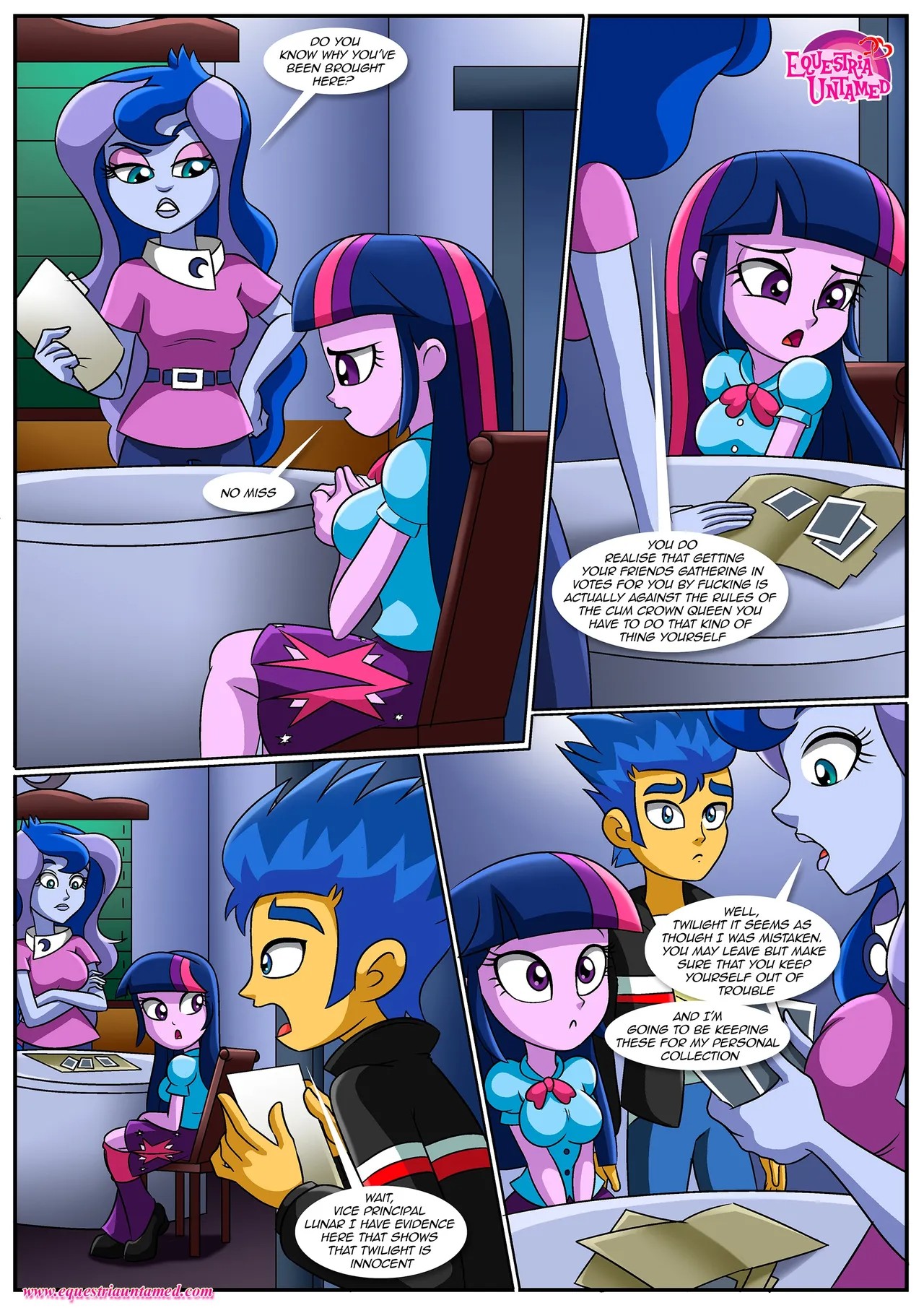 Equestria Girls Unleashed Part 3 Porn Comics english 02