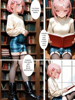 Femboy Library Porn Comics english 02