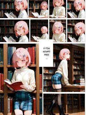Femboy Library Porn Comics english 04