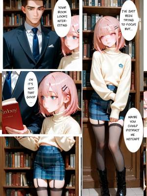 Femboy Library Porn Comics english 06
