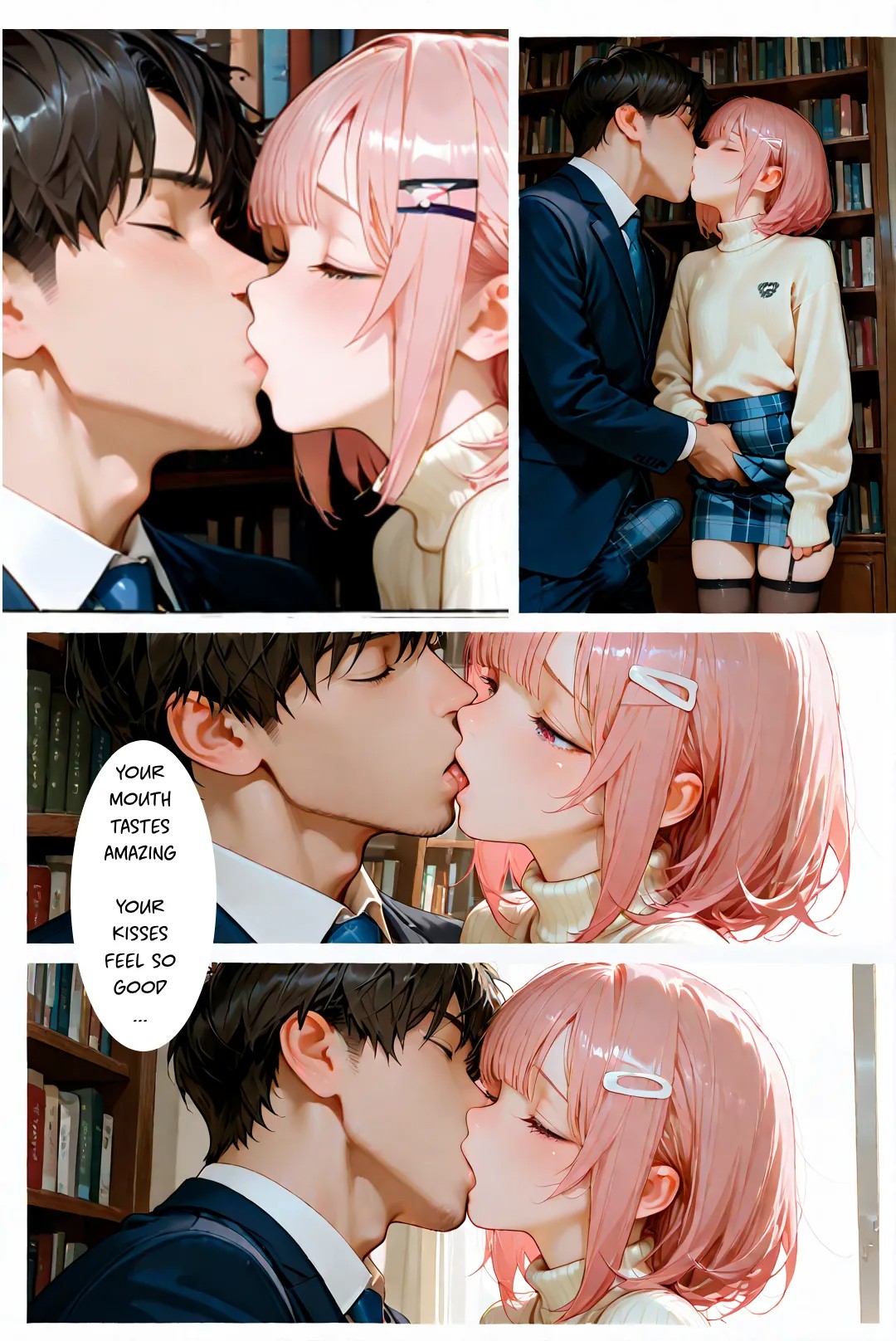 Femboy Library Porn Comics english 12